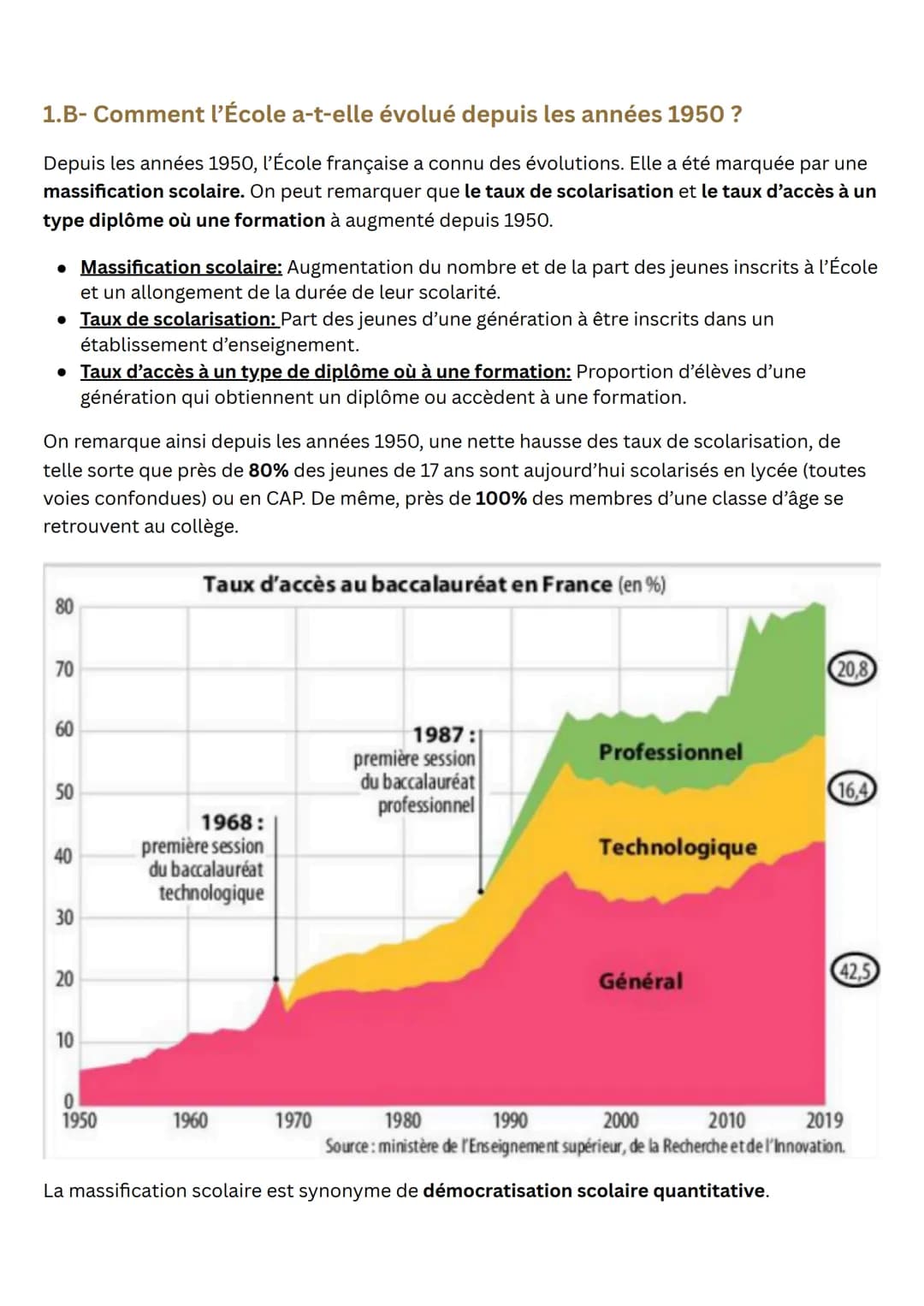 SES Sociologie Terminale CHAP
# Quelle est l'action de
# l'Ecole sur les destins
# individuels et sur
# l'évolution de la société ?
Sensib