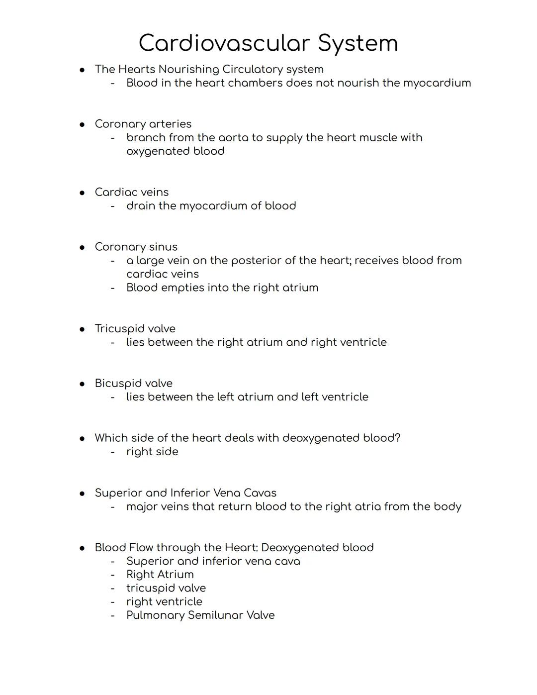 # Cardiovascular System
Cardiovascular system
-A closed system of the heart and blood vessels
-The heart pumps blood
-Blood vessels allow b