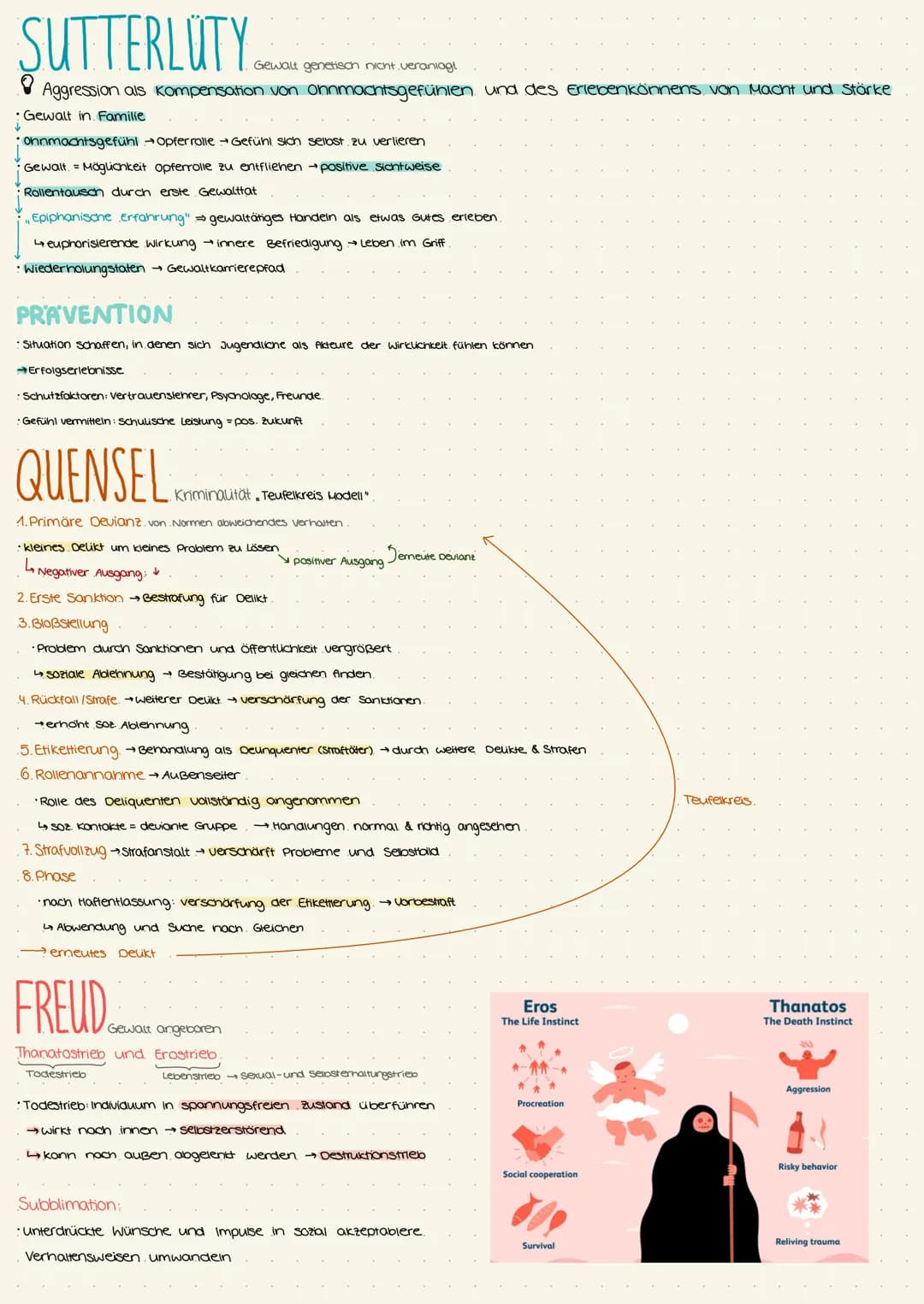 # GEWALTTHEORIEN
HEITMEYER
THESE
„Desintegrations-verunsicherungs-Theone!
nicht eingebunden sein
Aggression als Folge von Erfahrungen de