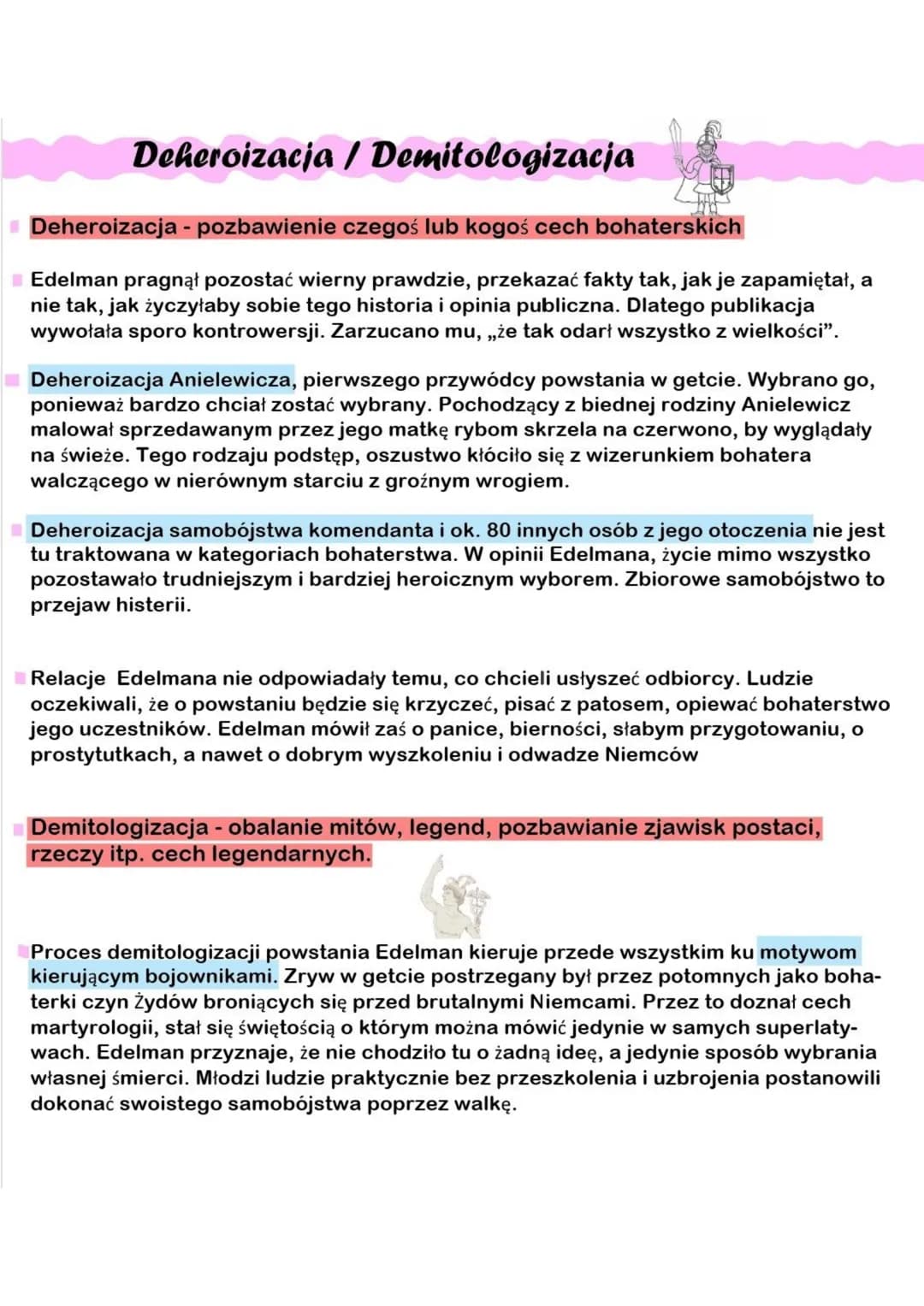 # ZDĄŻYĆ PRZED PANEM BOGIEM
Hanna Krall
G
E
N
E
Z
A
"Zdążyć przed Panem Bogiem" to reportaż, wywiad jaki Hanna Krall
przeprowadziła z Mar