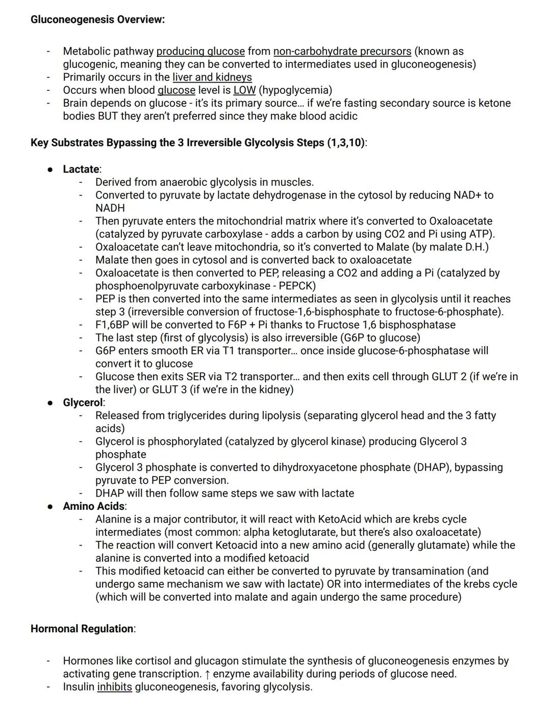 Glycolysis Overview:
- Glycolysis is a metabolic pathway occurring in the cytoplasm of cells. Doesn't require 02.
- Produces two molecules o