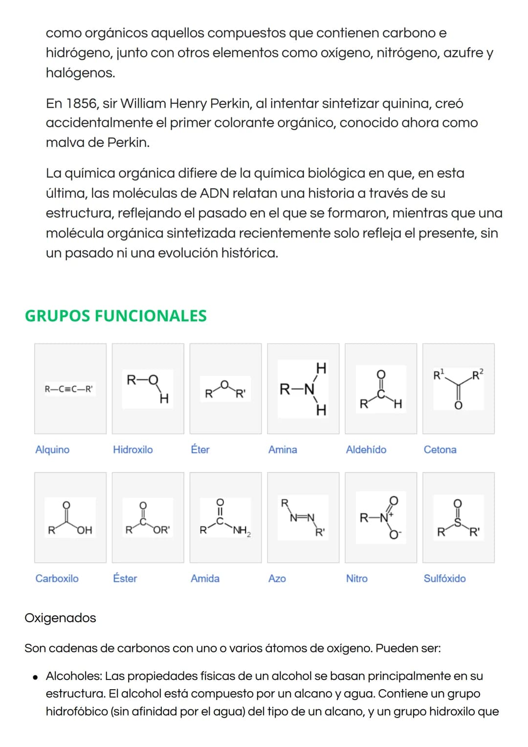 # QUÍMICA ORGÁNICA
La química orgánica es una rama de la química enfocada en el estudio
de una amplia variedad de moléculas que principalme