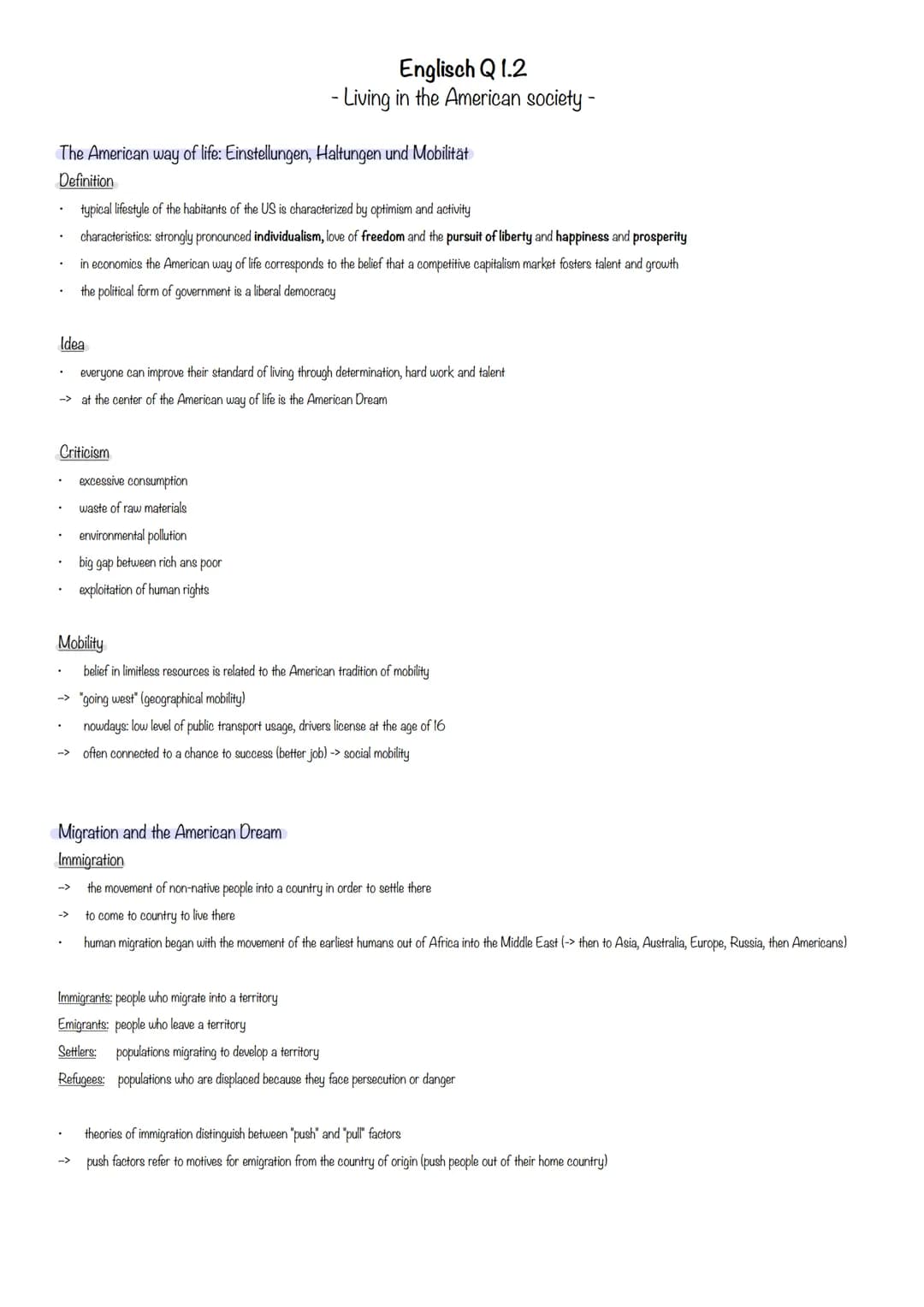 Englisch Q 1.1
- The USA - the formation of a nation -
Developments and principles of American democracy and the Constitution
Mayflower Com