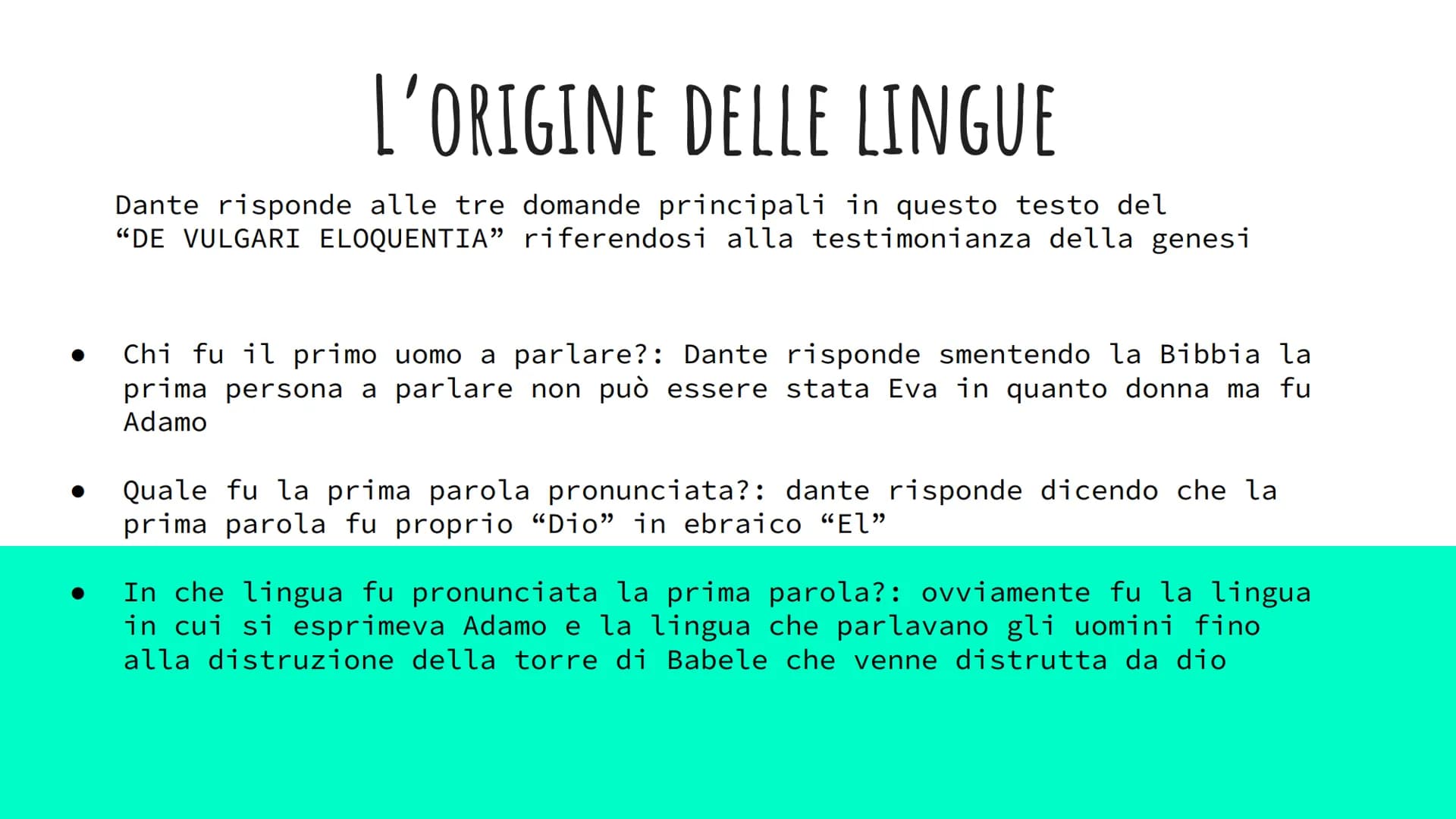 # IL DE VULGARI
## ELOQUENTIA CHE COS'È?
saggio sulla lingua volgare destinato ad un pubblico colto che sia
intenzionato a divulgare le sue