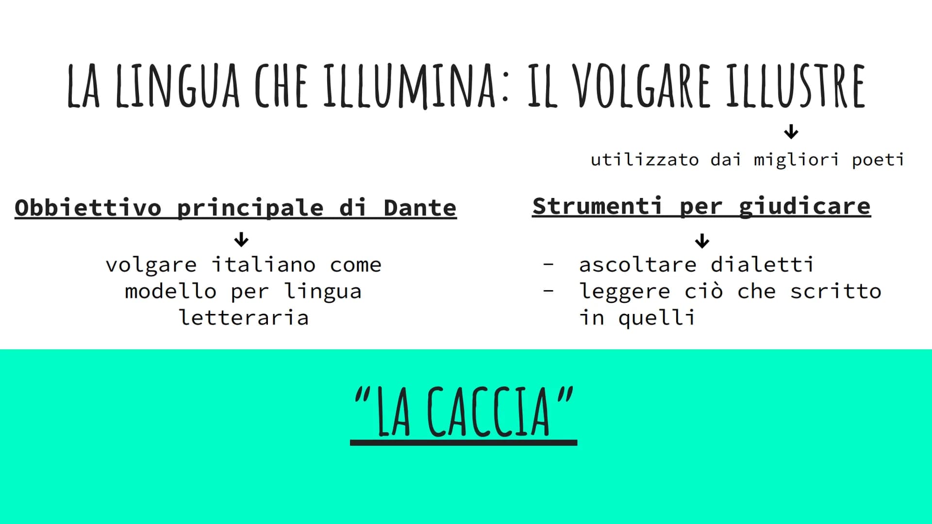 # IL DE VULGARI
## ELOQUENTIA CHE COS'È?
saggio sulla lingua volgare destinato ad un pubblico colto che sia
intenzionato a divulgare le sue