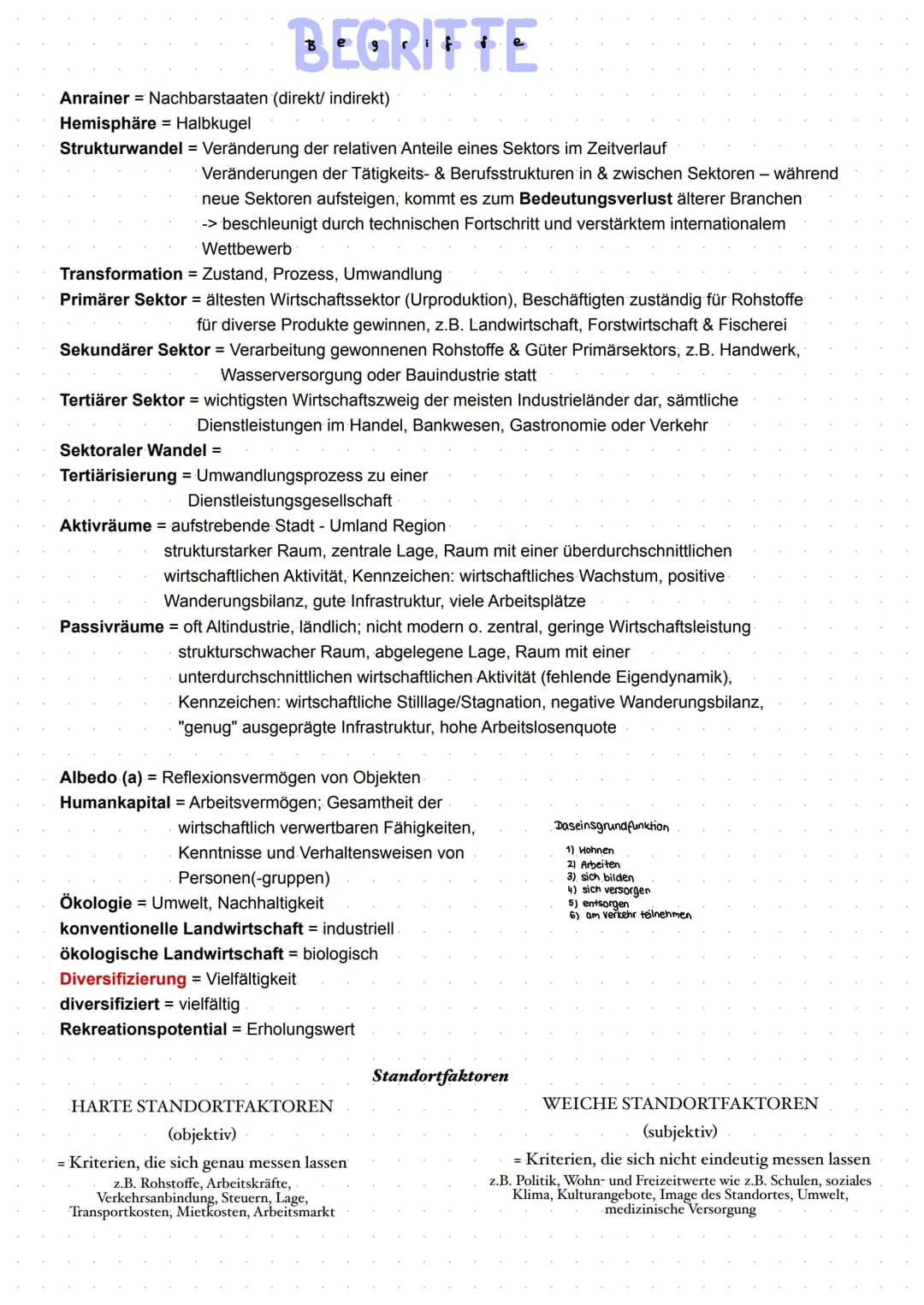 Zusammenfassung Abitur
> Q1
* Theorie der zentralen Orte
* Roumordnung
* City-Building
> Q2
* Begriffe
* SOF
* Geofaktoren