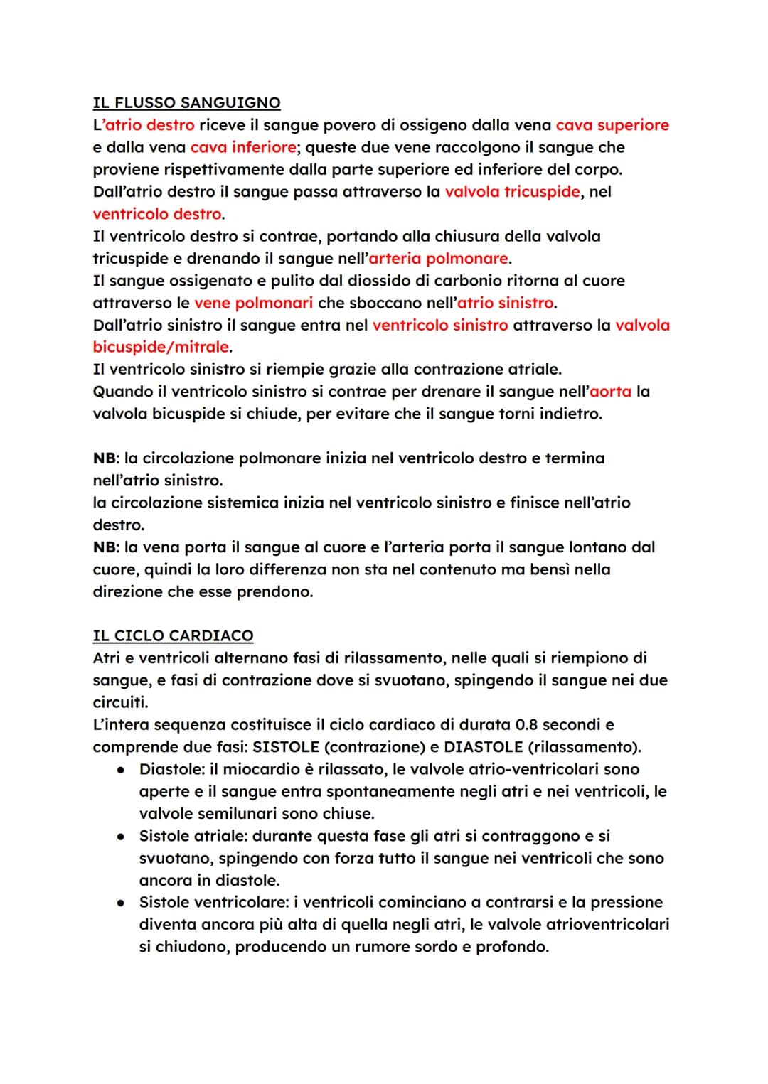 # L'APPARATO CARDIOVASCOLARE
L'apparato cardiovascolare trasporta nel sangue i materiali da e verso
tutte le regioni corporee per assicurar