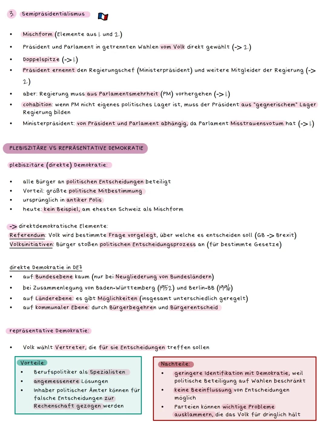 Thema 2/7:
Demokratie # DEMOKRATIE BEGRIFF
* altes Griechenland
* Staatsform, die auf die Mehrheit ausgerichtet ist
* demos = Volk, k