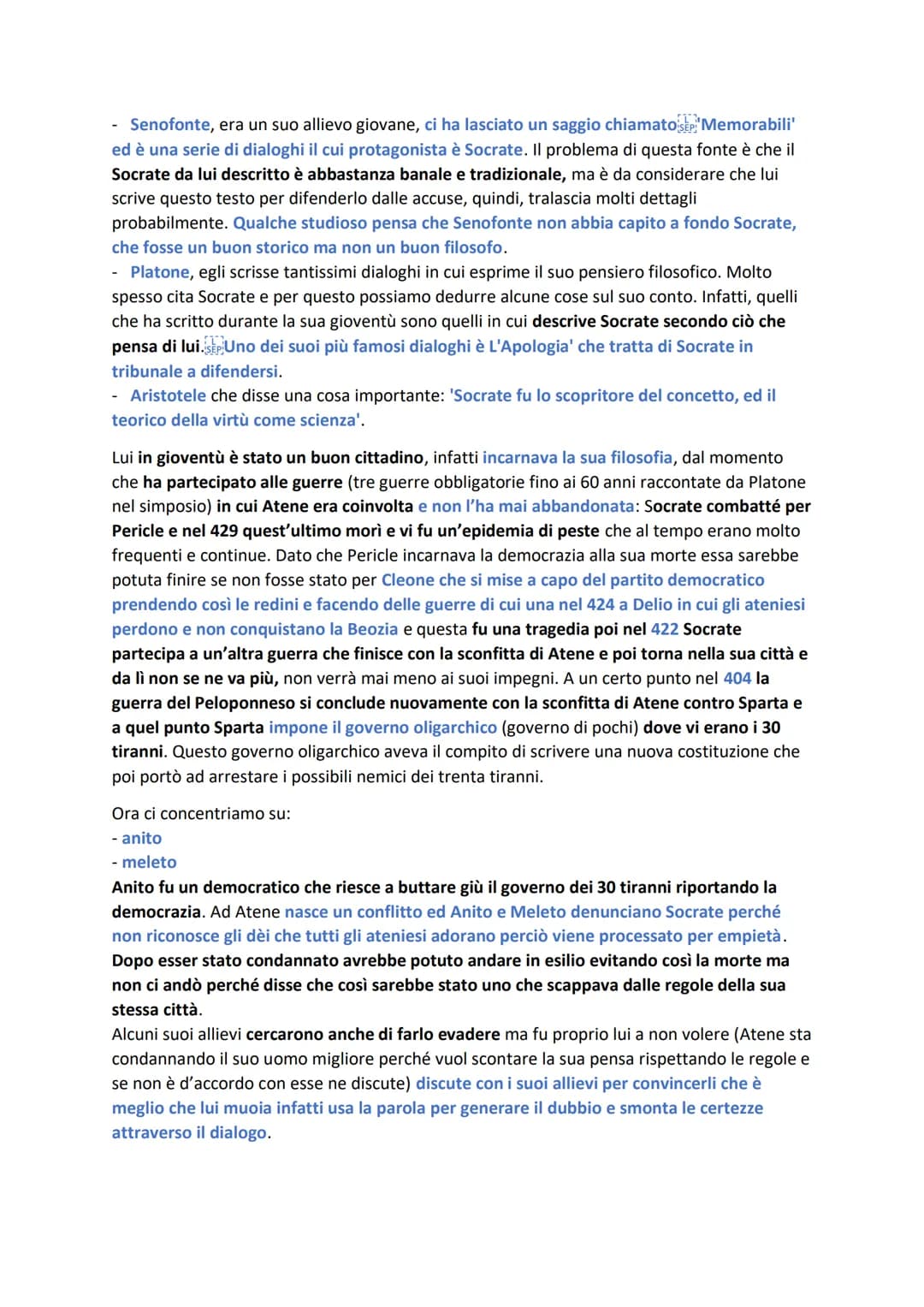 # I SOFISTI
Nella Grecia arcaica "sofista" (sophistés) era sinonimo di saggio (sophós), quindi uomo di
vasta cultura generale, la differenz