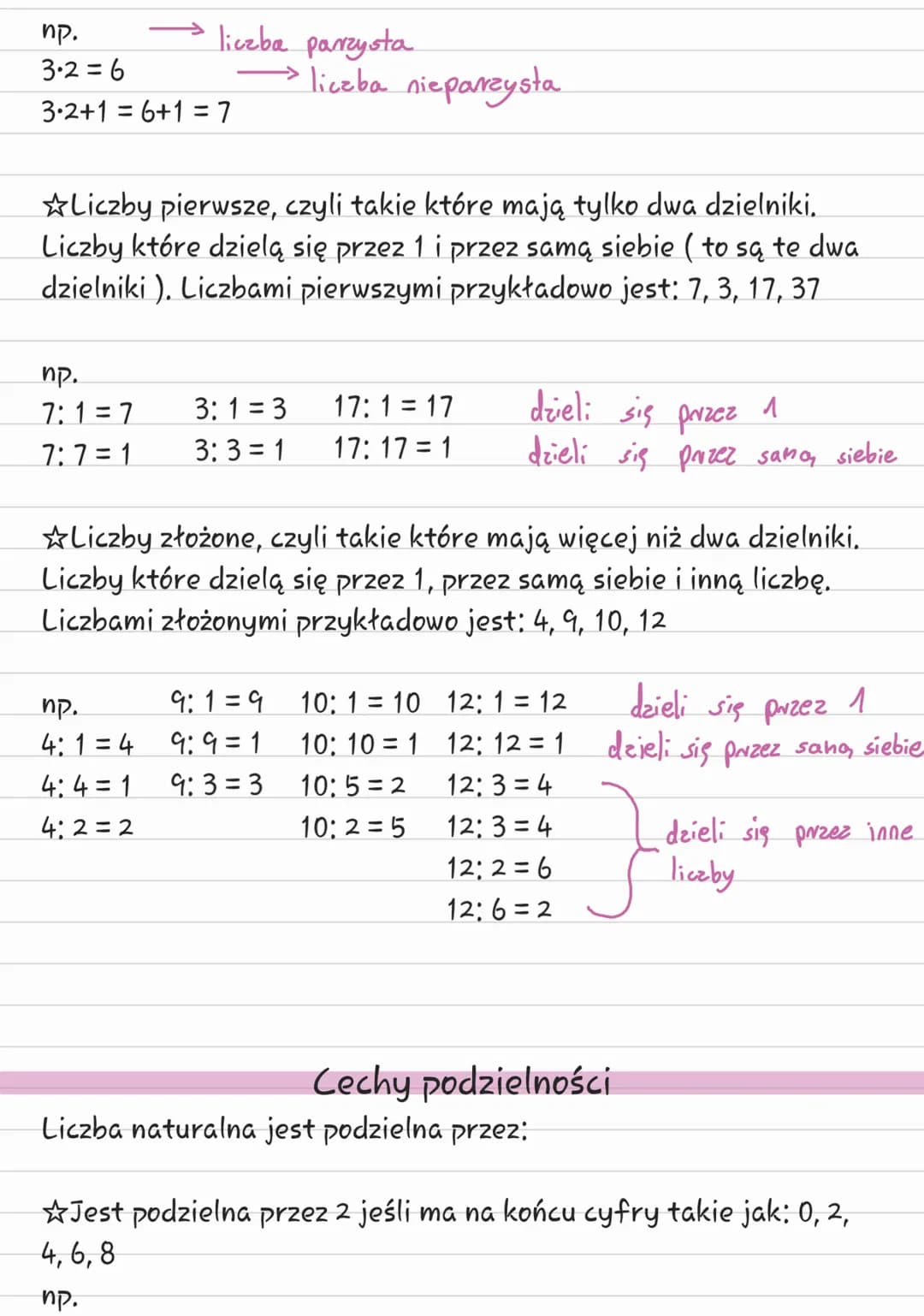 # Rodzaje Liczb
## Liczby naturalne
☆Liczby naturalne to: 0, 1, 2, 3, 4, 5... (pokolei jedna za drugą aż
do nieskończoności)
☆Zbiór liczb