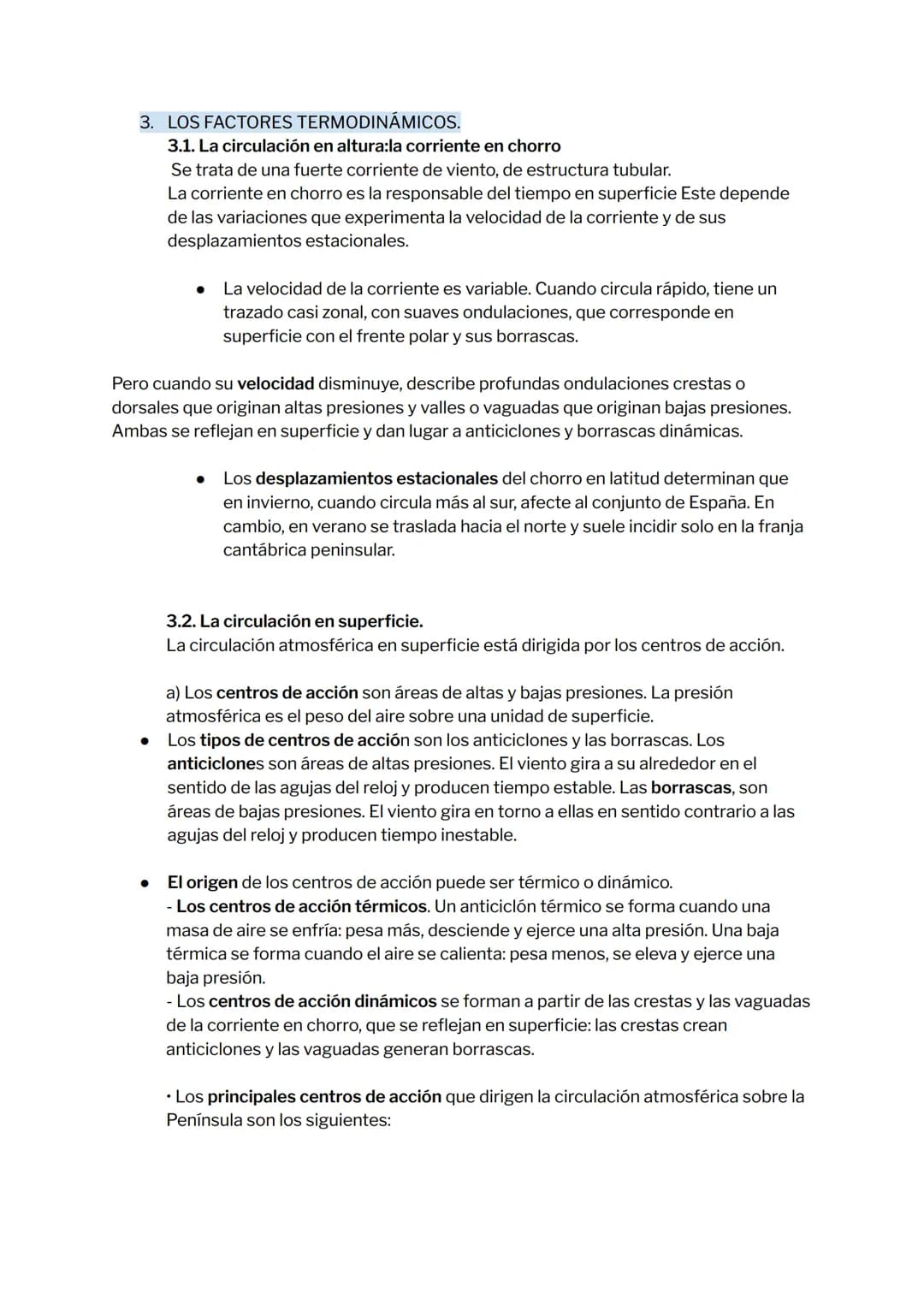 # TEMA 3 EL CLIMA
1. LOS FACTORES DEL CLIMA.
1. EL TIEMPO ATMOSFÉRICO Y EL CLIMA
El estado de la atmósfera y sus variaciones son los resp