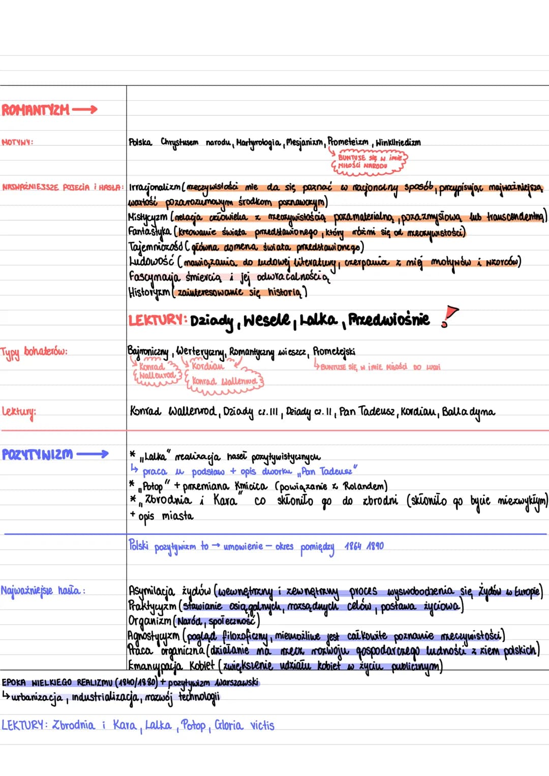 TEST Historyczno-Literacki
ANTYK
*jest włożony od najstarszej do majmłodszej epoki
*mity o Syzyfie i Prometeuszu
* Księga Koheleta i Księg