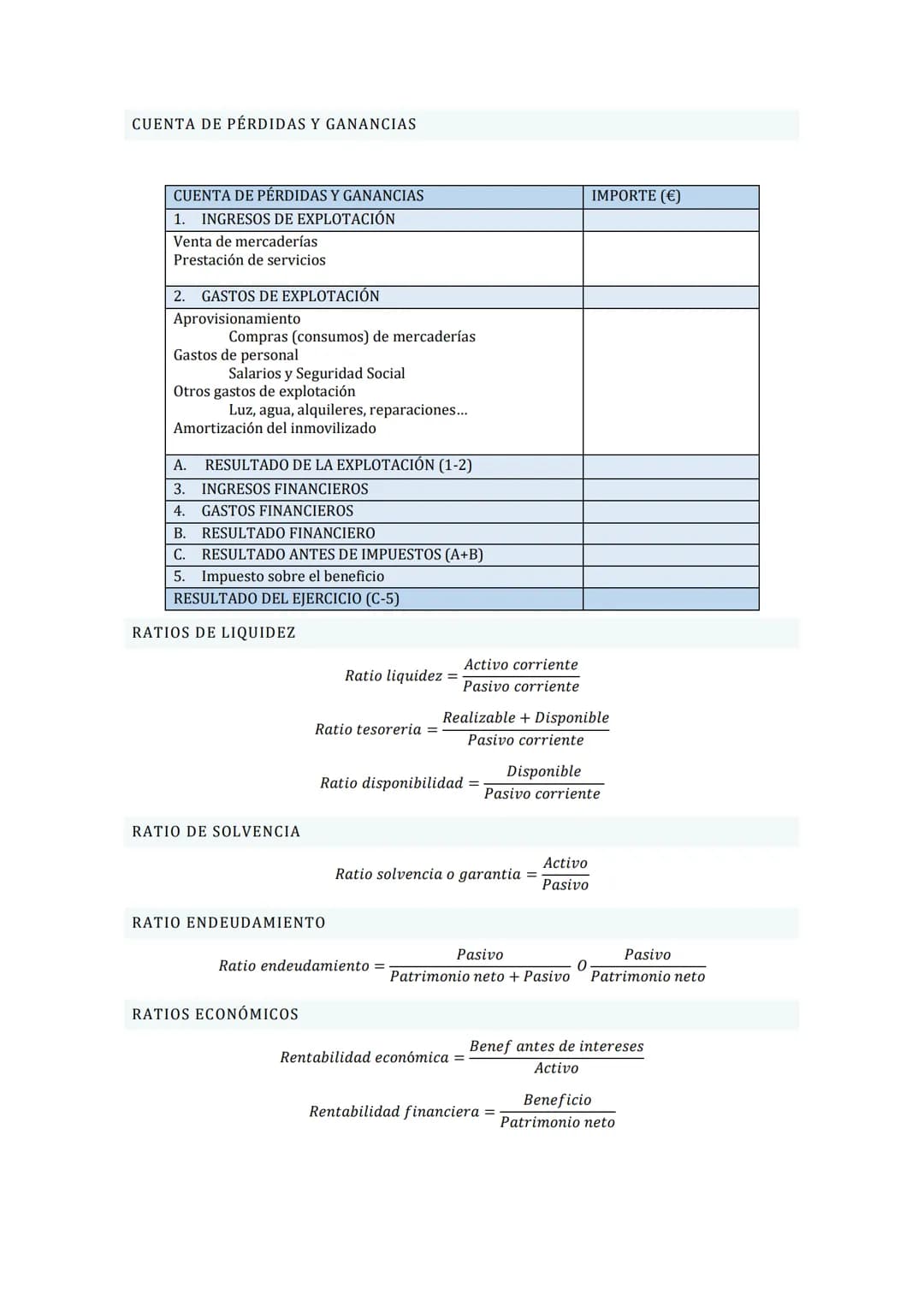 EJERCICIOS PRÁCTICOS PAU
FACOTRES DE PRODUCCIÓN
PRODUCTIVIDAD DEL TRABAJO (PL):
$\\frac{Cantidad \\text{ total de producto}}{\\text{(Unida