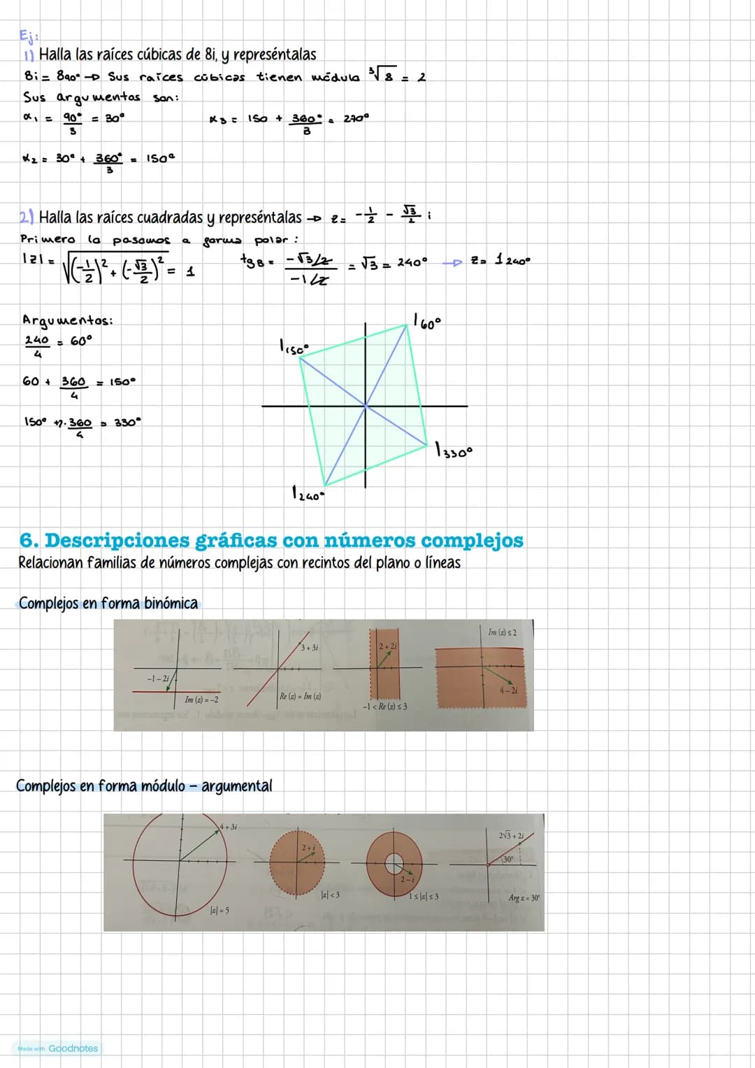 # Tema 6. Numcros complejos
## 1. Números complejos
~ Unidad imaginaria: se llama así al nuevo número √(-1). Se designa por la letra i
~