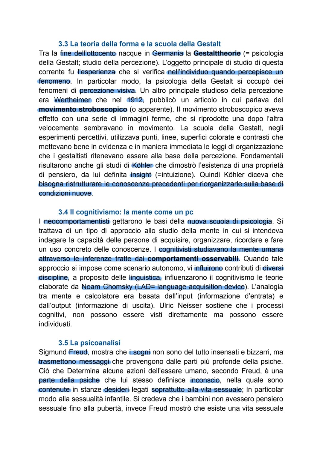 # Storia della Psicologia
1. Filosofia e Psicologia
1.1 Che cos'è la psicologia?
Il termine psicologia deriva dalle parole psyche (=anima