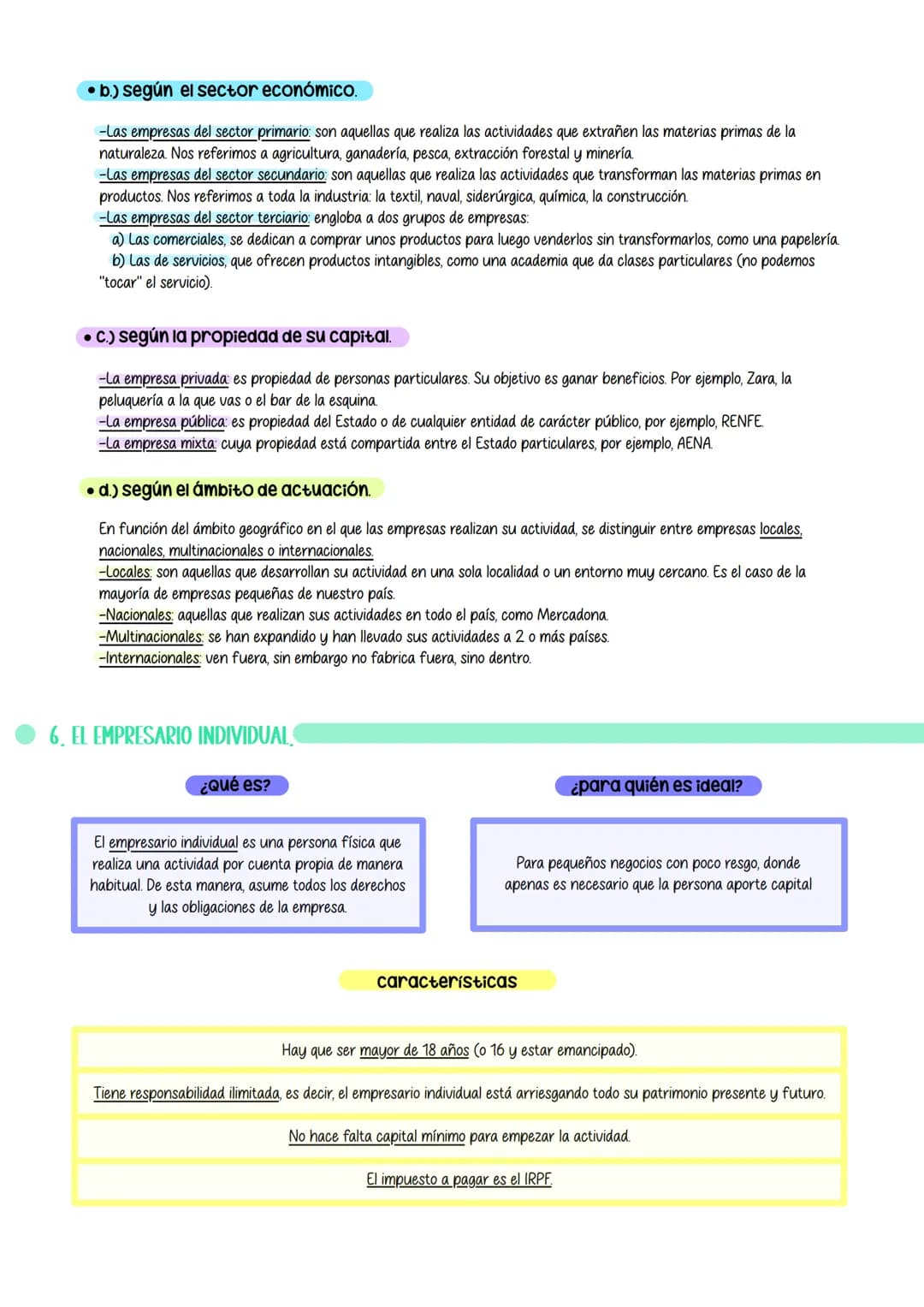 # Unidad 2:
LAS CARACTERISTICAS DE LAS EMPRESAS
1. LOS ELEMENTOS DE LA EMPRESA
1. El elemento humano: No cabe duda de que el ser humano es