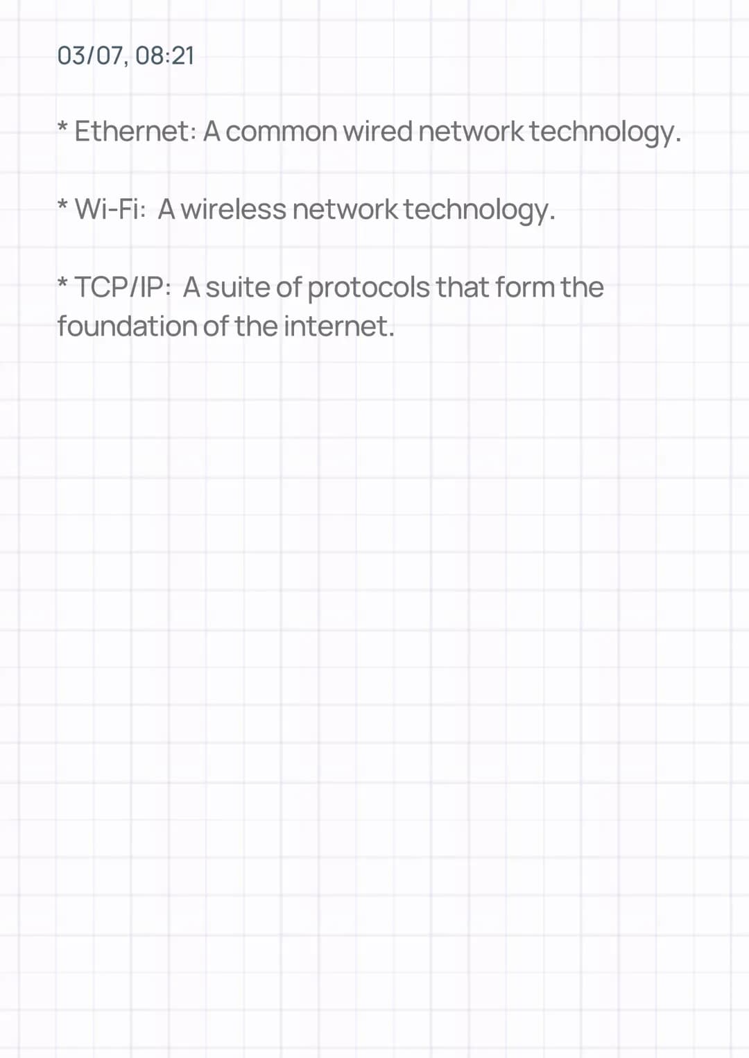 03/07, 08:21
# INTRODUCTION TO COMPUTER
## NETWORKS
## WHAT IS A COMPUTER NETWORK?
A computer network is a group of interconnected
device