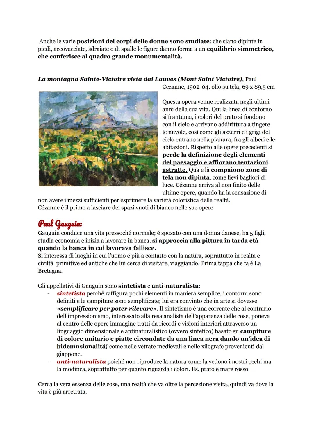 # Arte post impressionismo:
Il tardo Ottocento fu caratterizzato da una spinta al cambiamento e all'innovazione,
originata dalla seconda riv