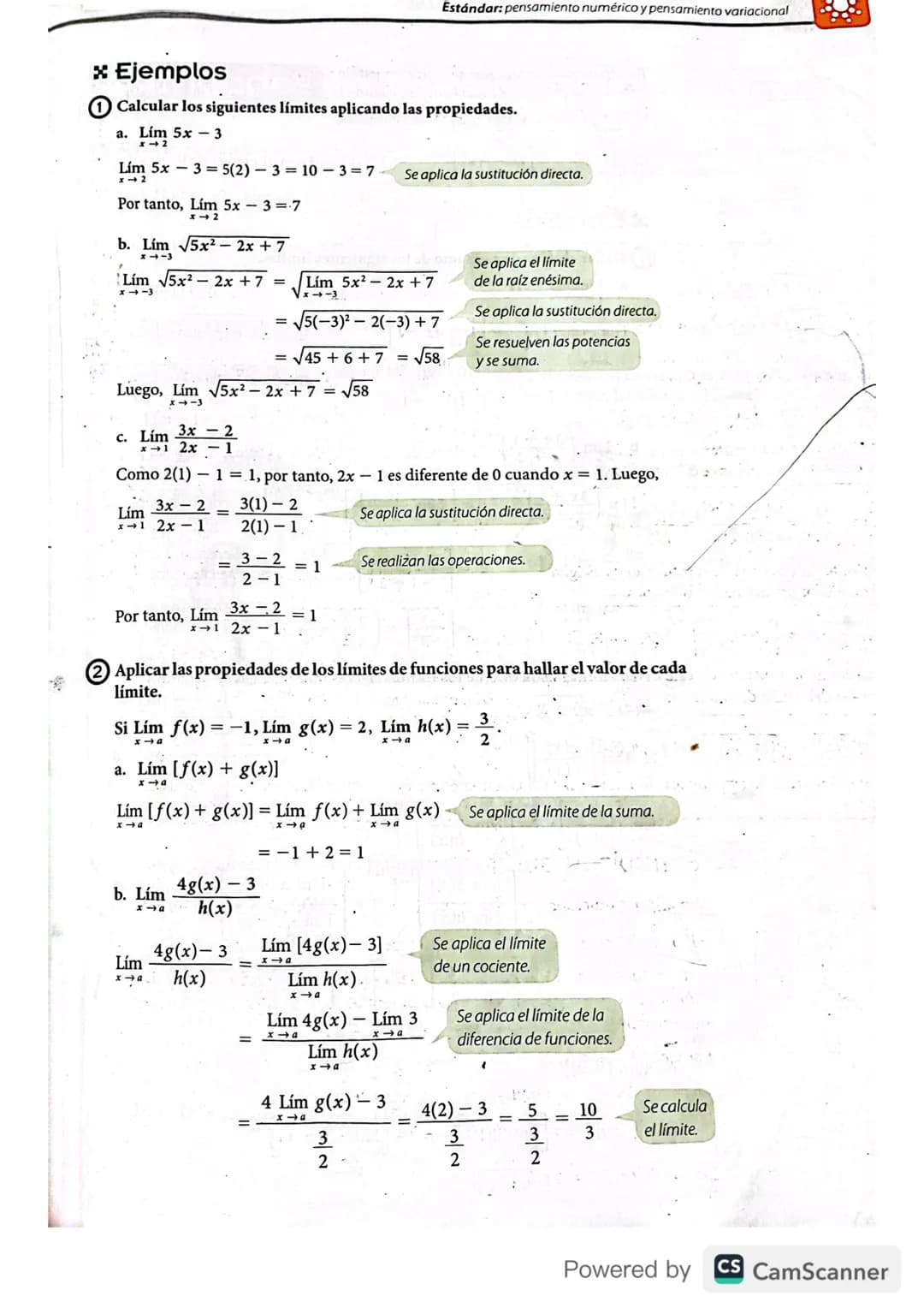 # actividades
1 Escribe, el significado de la expresión f(x) crece
sin cota cuando x se aproxima a 2. Luego, realiza
la representación gráf