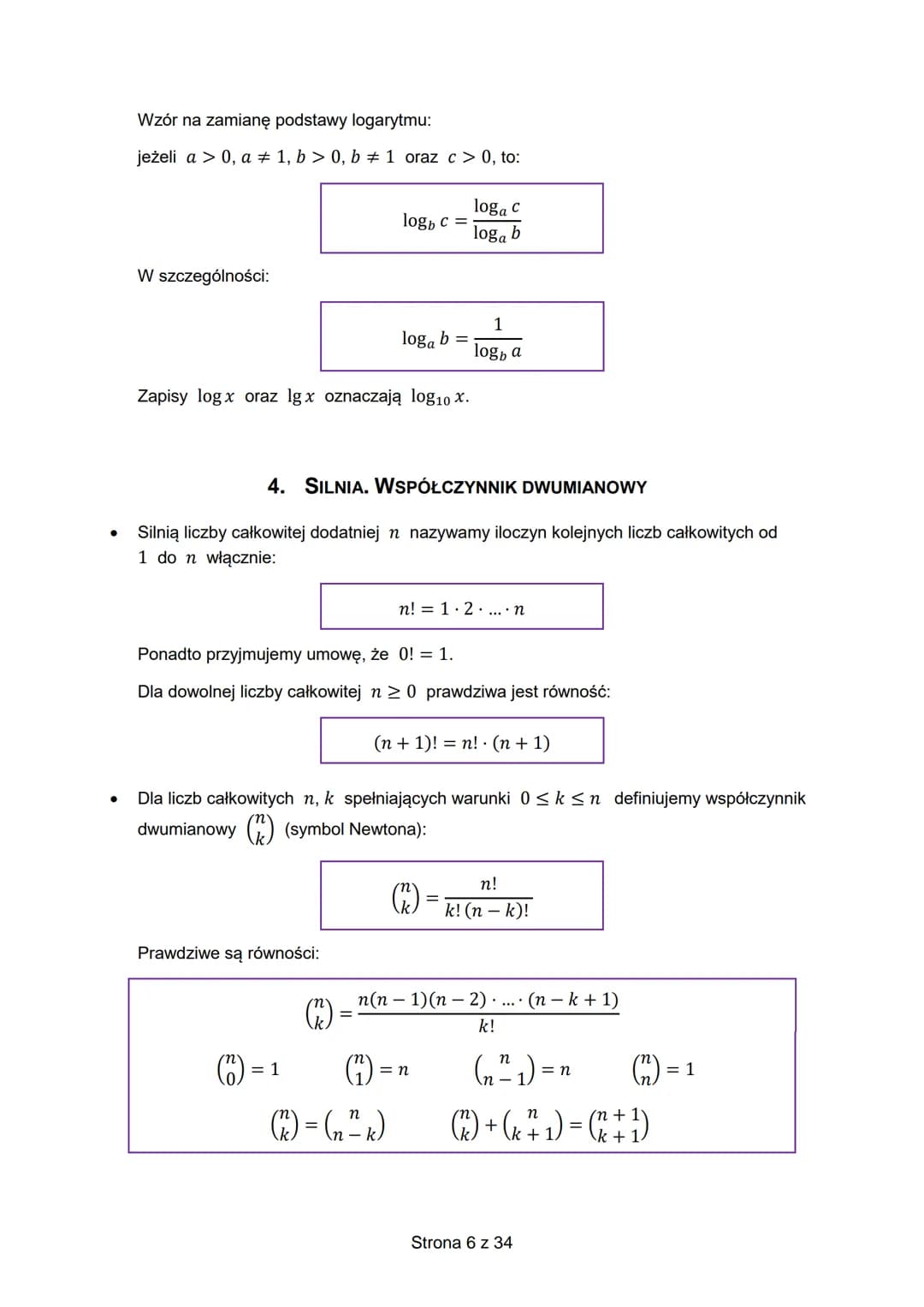 # Wybrane
wzory matematyczne
na egzamin maturalny
z matematyki
CENTRALNA
KOMISJA
EGZAMINACYJNA Zespół redakcyjny:
Hubert Rauch (CKE)
Mariu