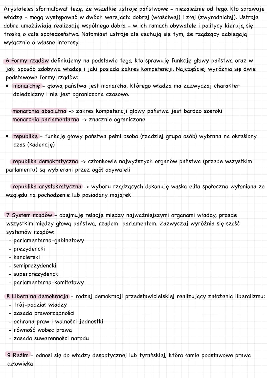 # Modele ustrojowe państw
1 Ustrój państwa - sposób organizacji państwa oraz jego zarządzanie. Jest o pewna całość, na
którą składają się: