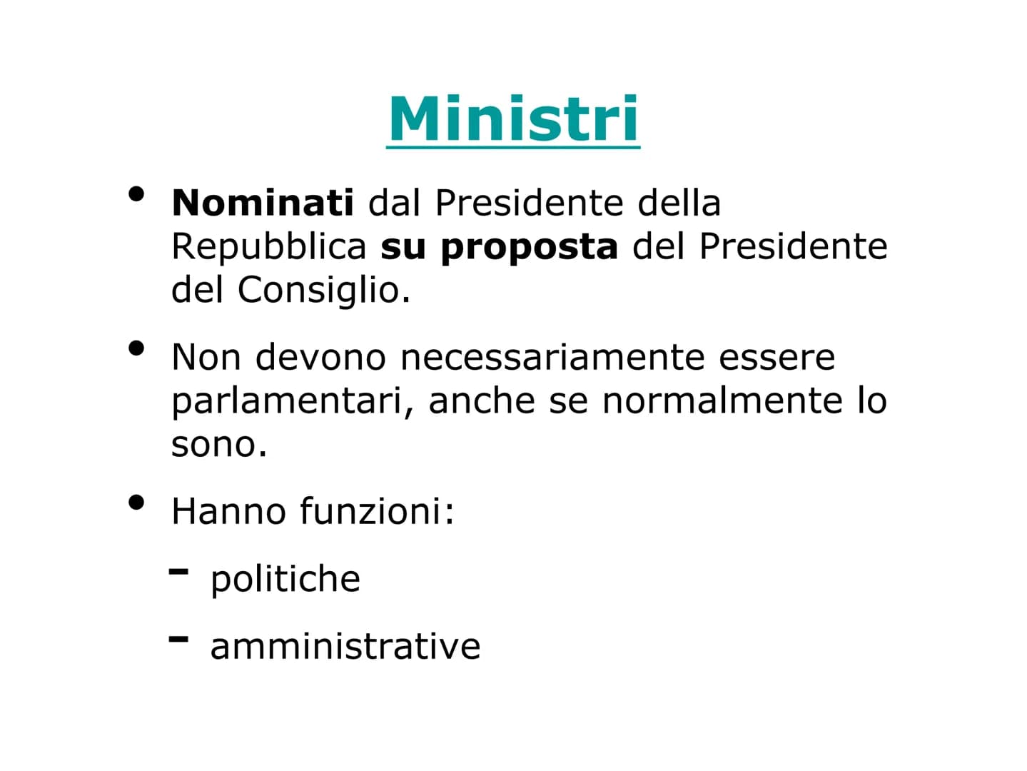 # IL GOVERNO # Organo complesso
E' un organo formato da più organi.
Compongono il Governo:
* Il Presidente del Consiglio
* singoli M