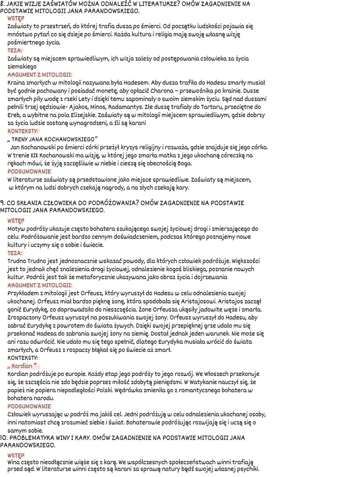 # BIBLIA
1. CZŁOWIEK W OBLICZU CIERPIENIA. OMÓW ZAGADNIENIE NA PODSTAWIE ZNANYCH CI FRAGMENTÓW KSIĘGI HIOBA.
WSTĘP
Cierpienie towarzyszy