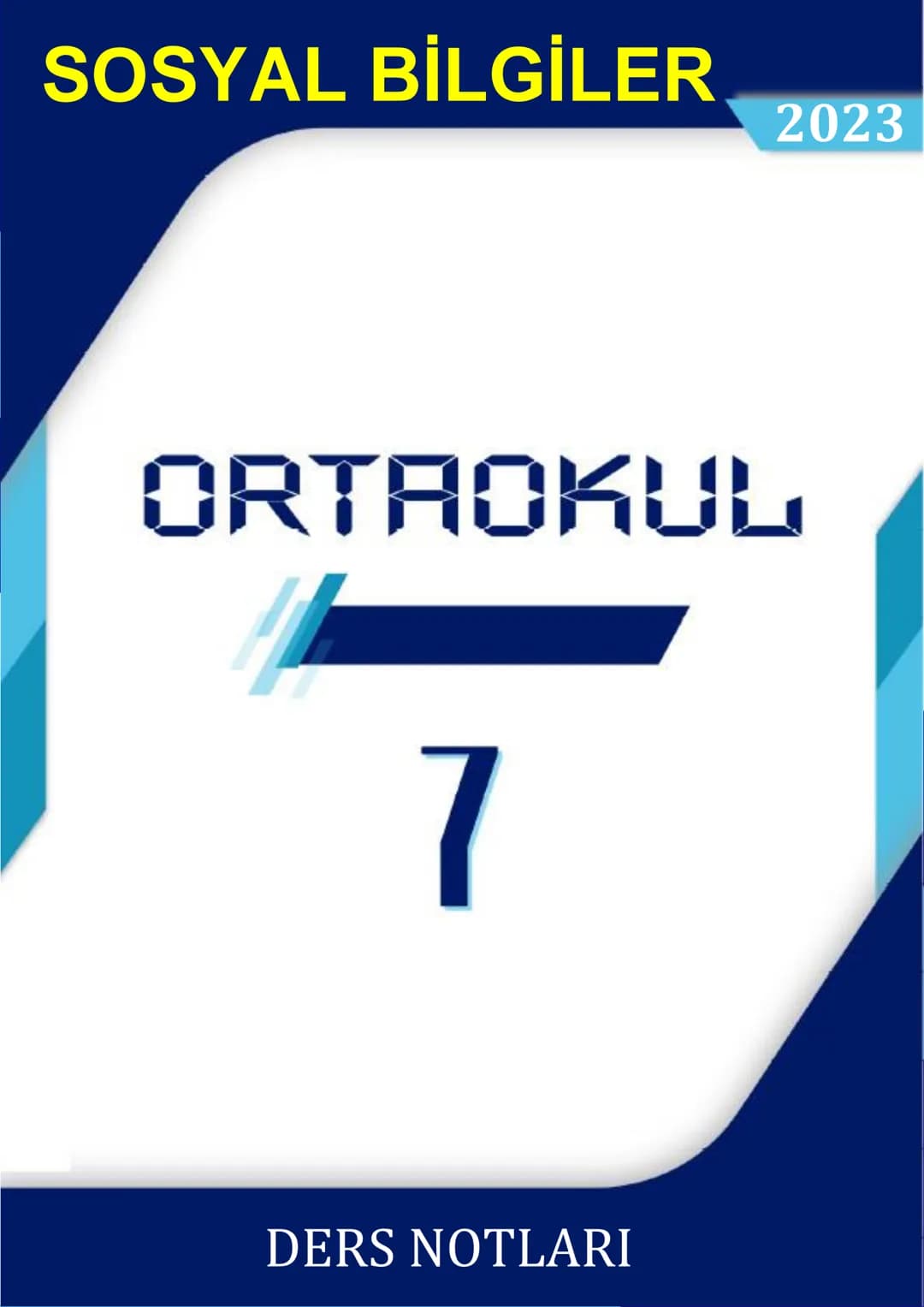 # SOSYAL BİLGİLER
2023
ORTAOKUL
7
DERS NOTLARI # 1. ÜNİTE - BİREY ve TOPLUM
## İLETİŞİM NEDİR?
* İnsanlar, geçmişten günümüze çeşitl