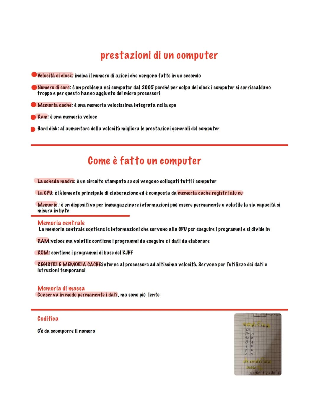 # hardware e software
- Hardware: è la parte fisica di un computer
- Software: è la parte logica ed è una serie di programmi
dati, document