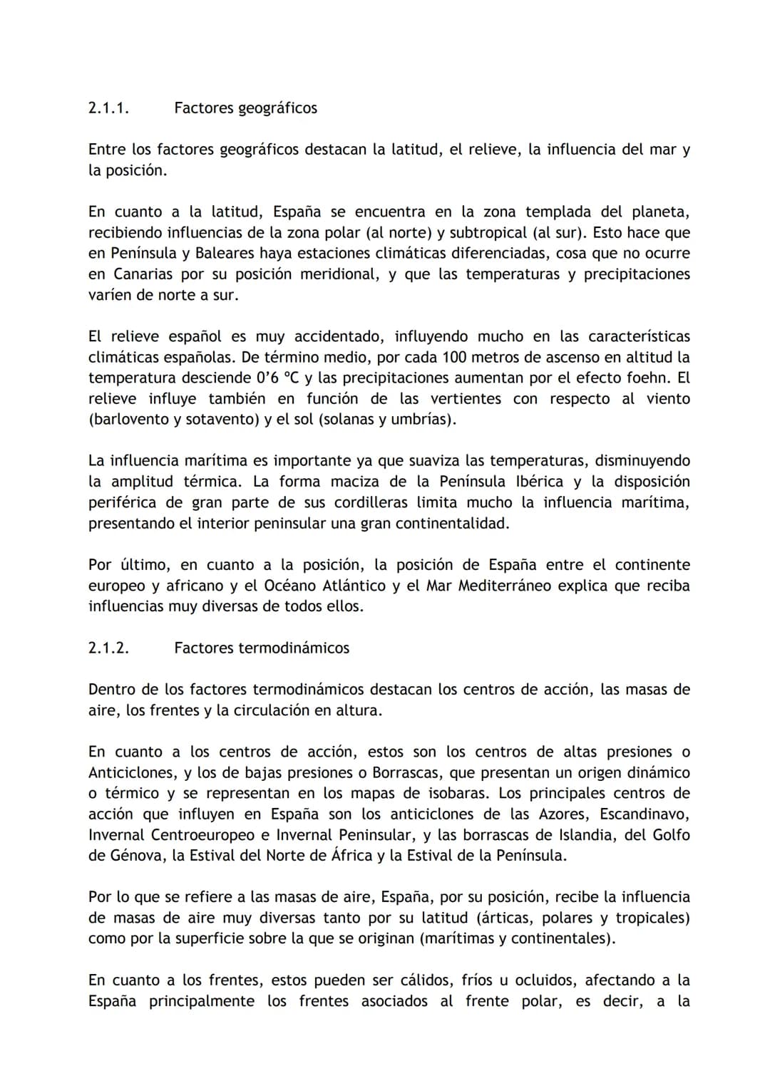 # 2324 GEOGRAFÍA - TEMA 3
## EL CLIMA
1. INTRODUCCIÓN
2. ELEMENTOS Y FACTORES DEL CLIMA
2.1. Factores
2.1.1. Factores geográficos
2.1.