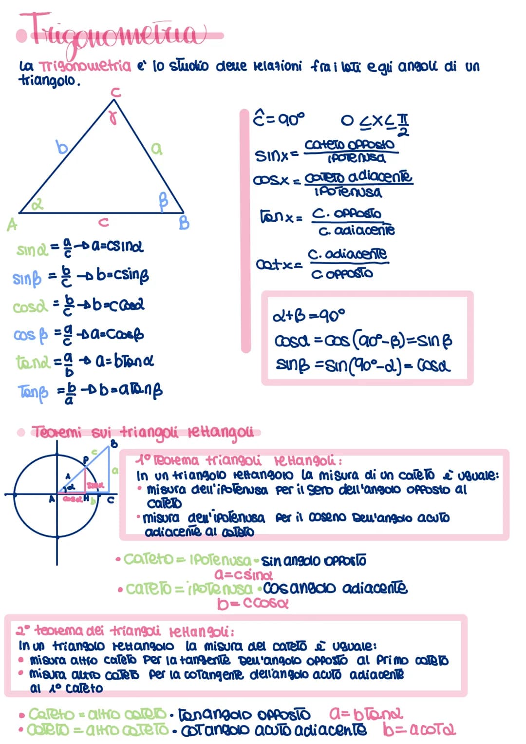 # Goniometria
angoli:
- Sessagesimali
- Sessadecimali
• da sessagesimali a sessadecimali:
$48°17'26'' = 48° + \frac{17}{60}·1° + \frac{26}