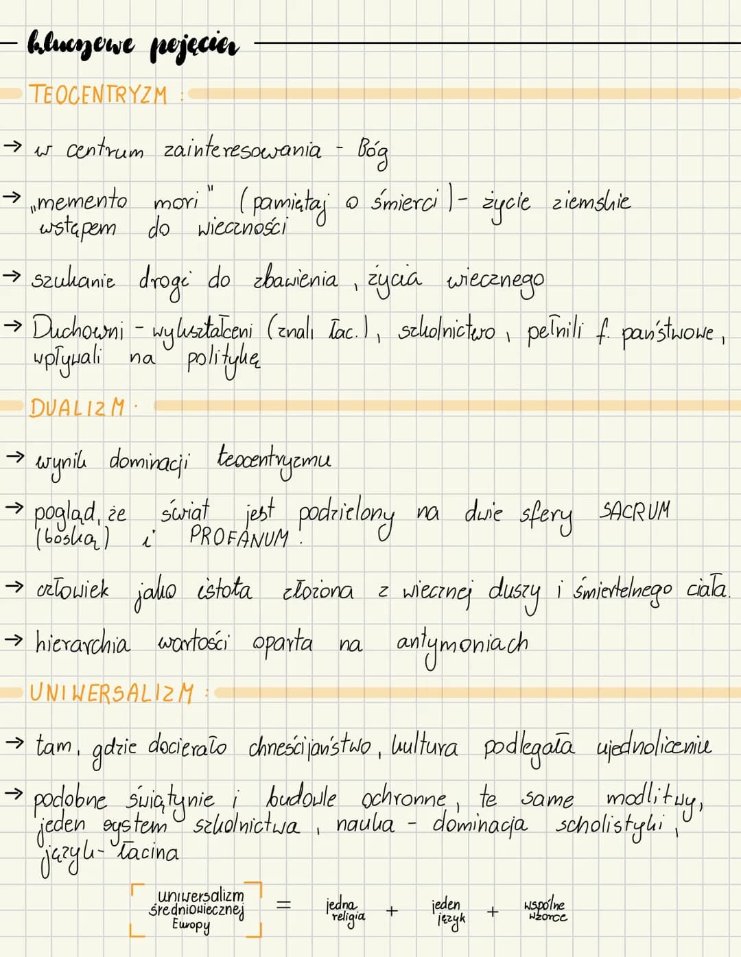 Średniowiecze # Średniowiecze
- ramy czasowe
-> Europa : od ok. V do XV w.
-> Polska : od X w. do końca XV w.
Początek epoki: upadek ces