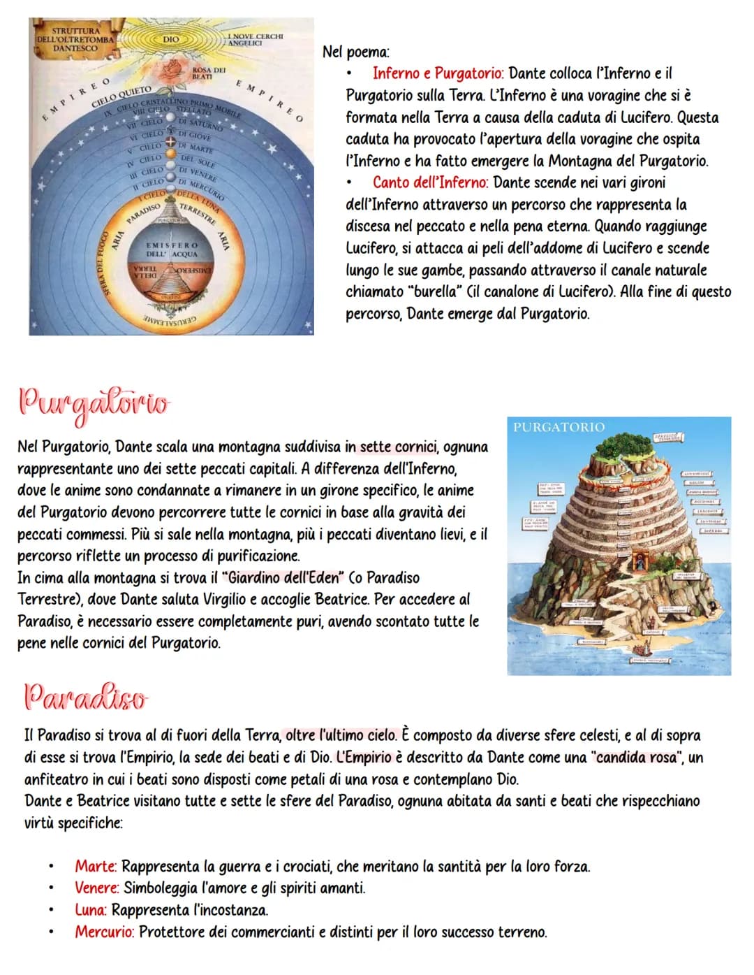 # "La diving cow-media" Ar Date Alighieri
La Divina Commedia racconta il viaggio di Dante attraverso i tre
regni dell'aldilà: Inferno, Purg