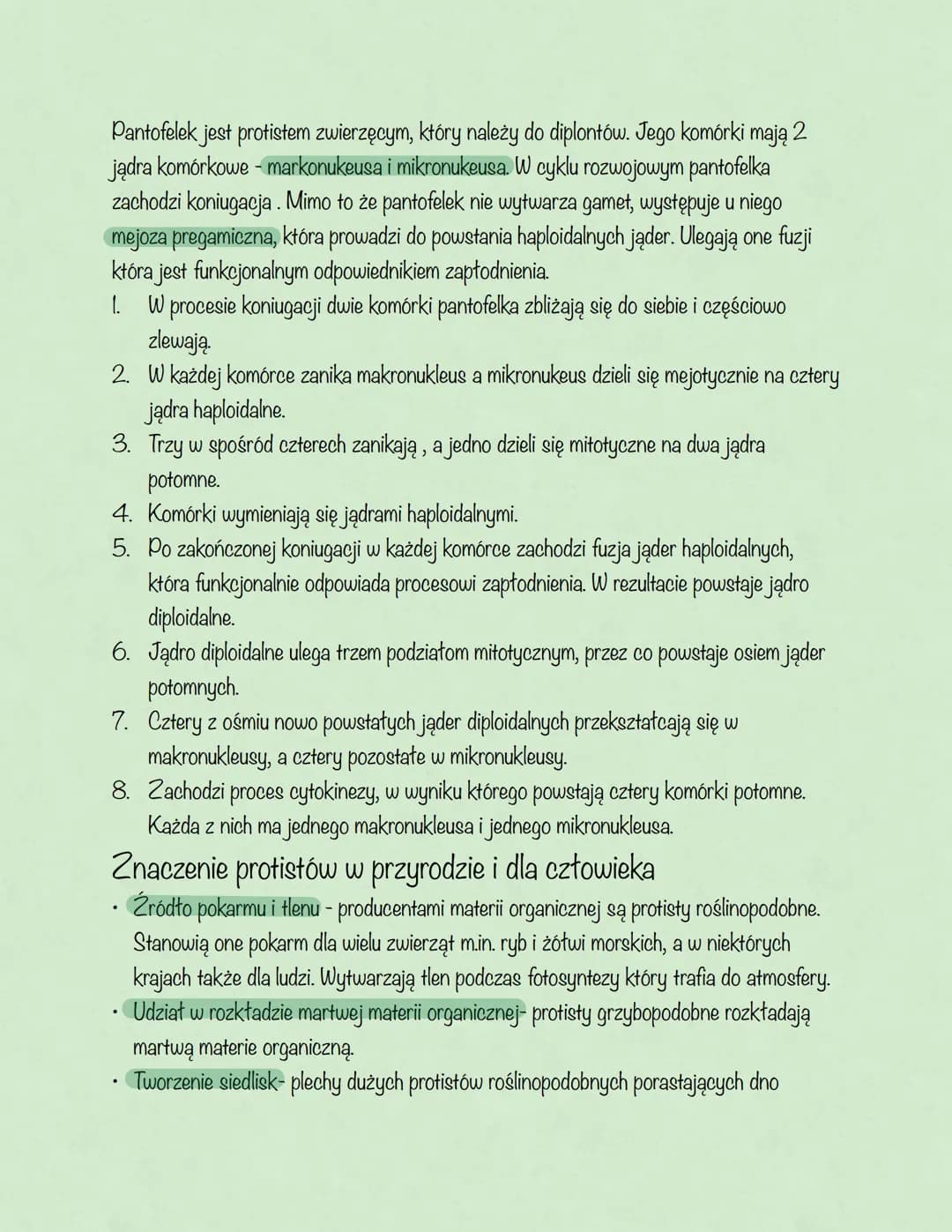 # Protisty
Podział ogólny protistów:
- Protisty zwierzęce-jednokomórkowe lub kolonijne, ich komórki nie mają ściany
komórkowej i zawierają