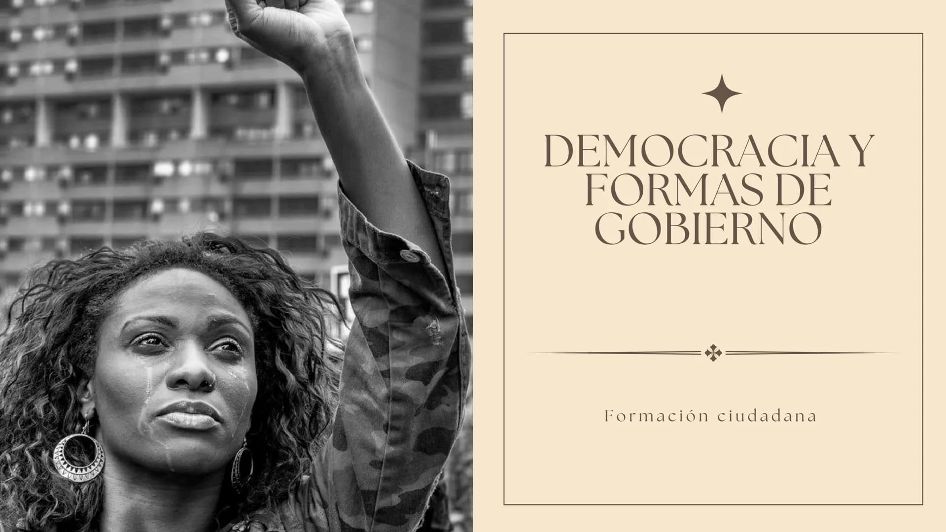 # DEMOCRACIA Y
FORMAS DE
GOBIERNO
Formación ciudadana # FORMAS DE GOBIERNO
Forma de gobierno, régimen de gobierno o sistema de gobierno, m