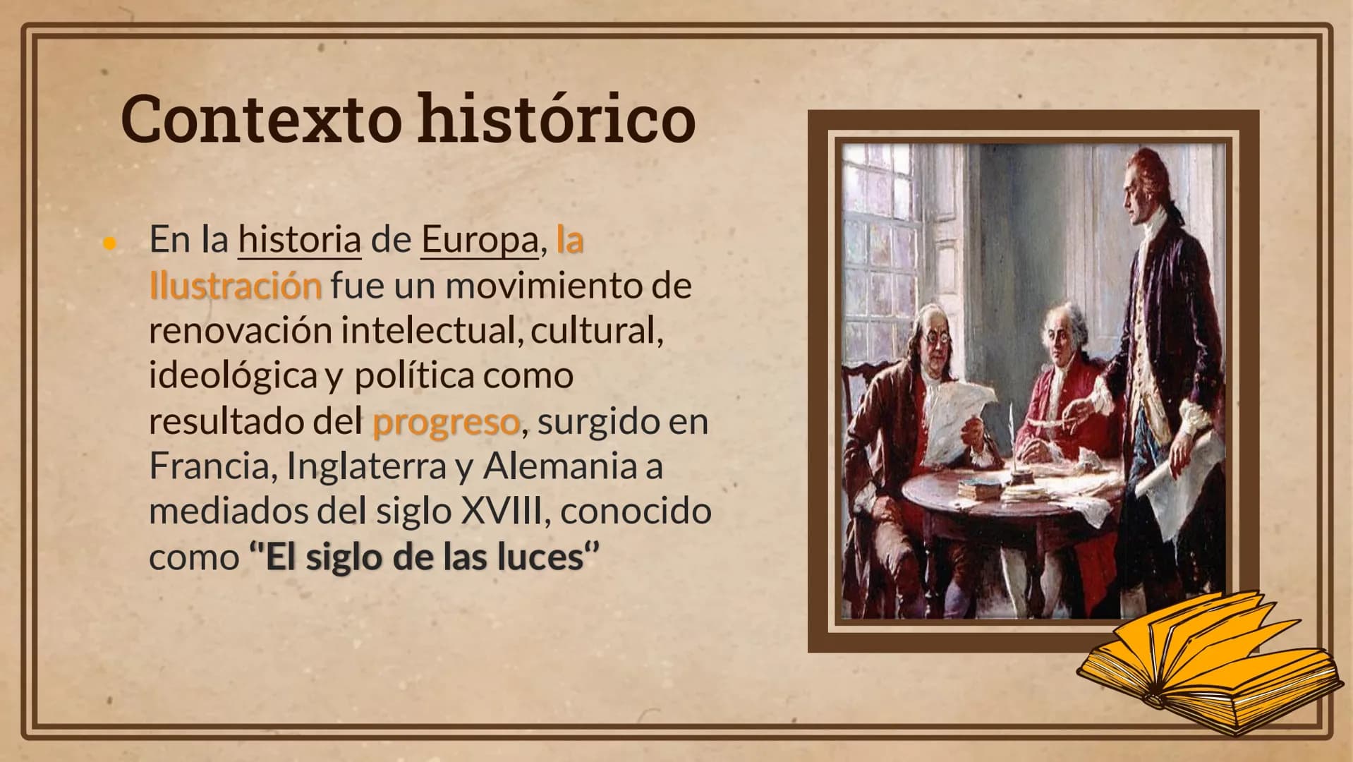 # 4.2 La Ilustración
Pensamiento Filosófico 01 Objetivo
Identifica de forma clara y
pertinente las características
de la Ilustración, así