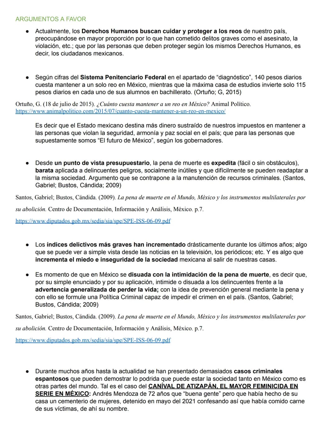# ARGUMENTOS DEBATE DE LA PENA DE MUERTE
## A FAVOR Y EN CONTRA
* Hacer anotaciones tanto de lo que dijo la presentadora (Meztli) de mi