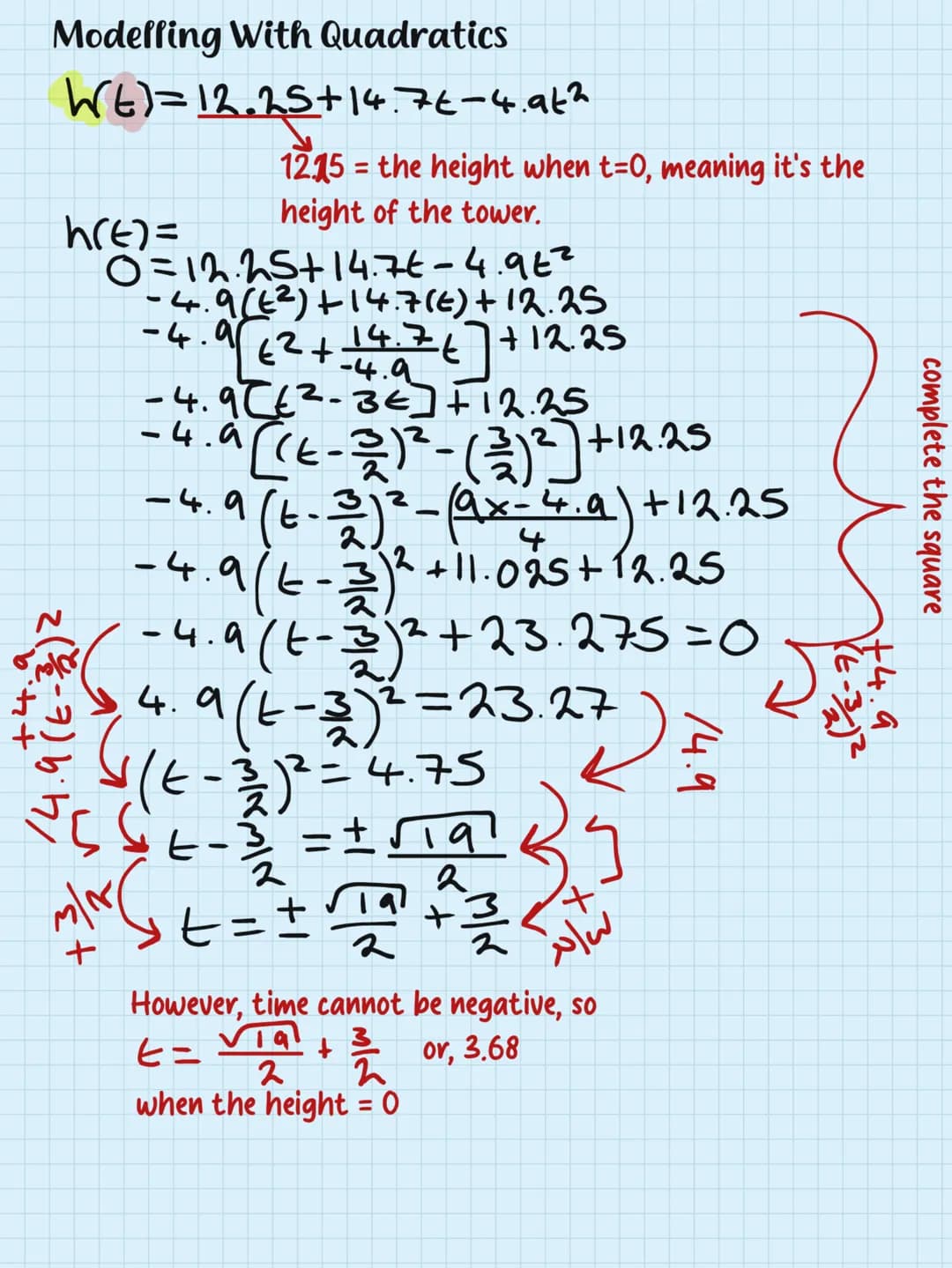 Algebra
and
Quadratics Rationalising Denominators
Solving Quadratic Equations
Quadratic Simultaneous Equations
Linear Simultaneous Equati