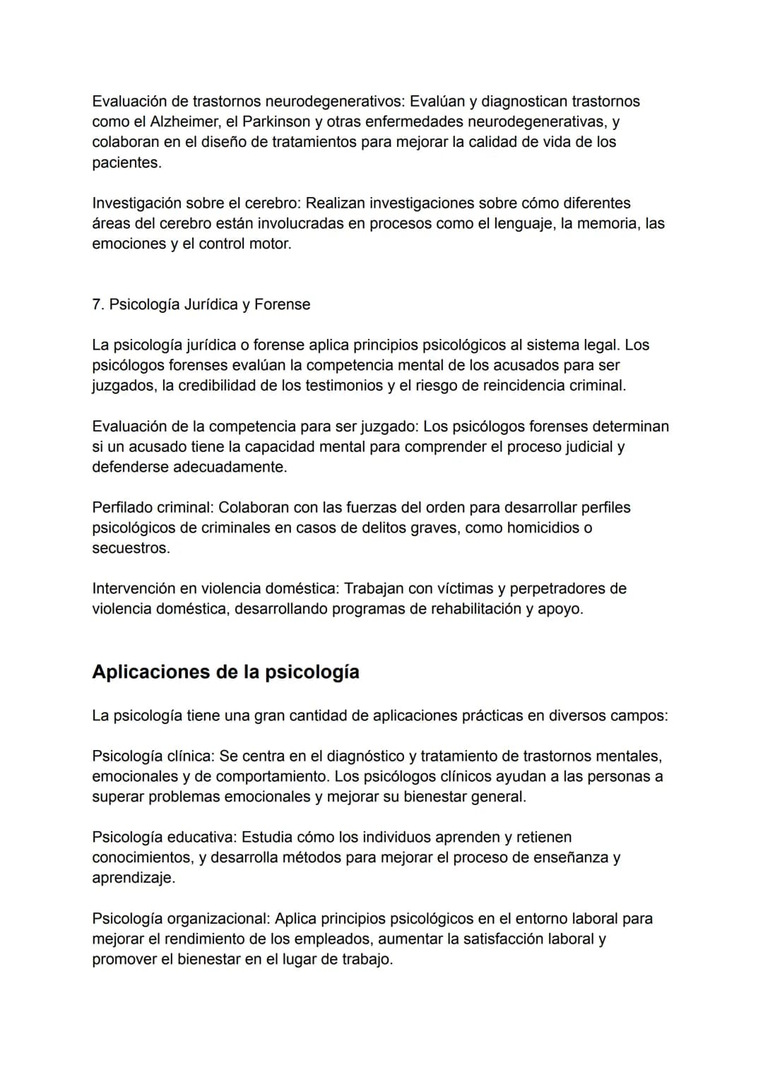 # Introducción
La psicología es la ciencia que estudia el comportamiento humano y los procesos
mentales, como la percepción, el aprendizaje