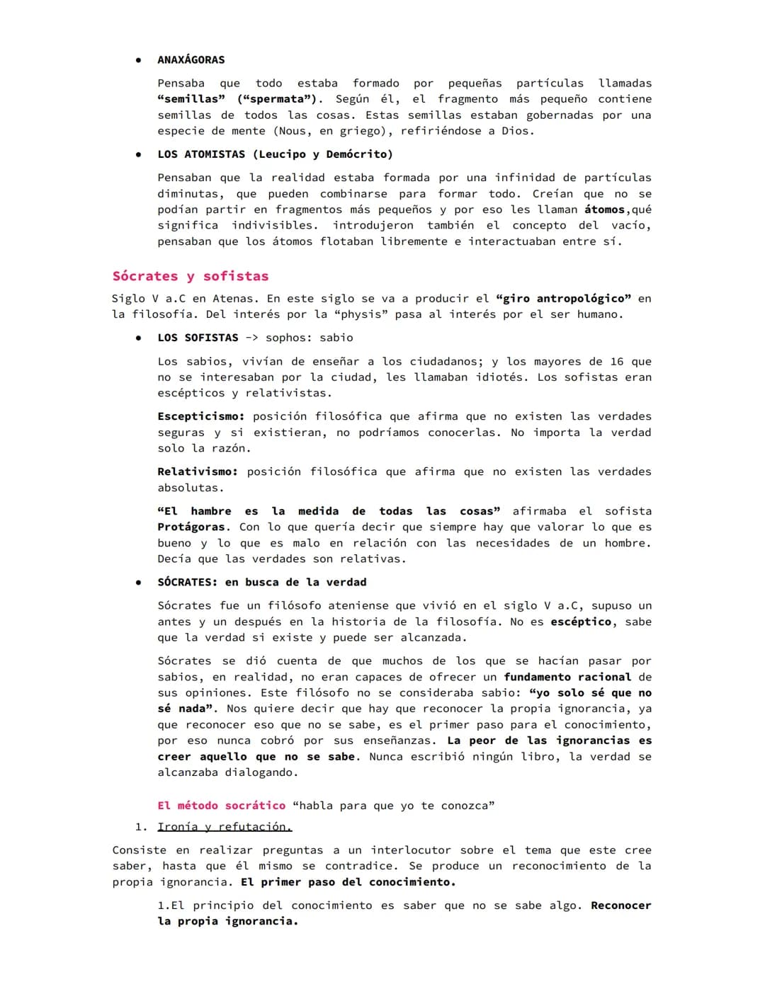 # TEMA 1. EL SABER FILOSÓFICO
Rasgos
- Saber argumentativo: quiere tener razones sobre por qué las cosas son
así.
- Saber analítico y crít