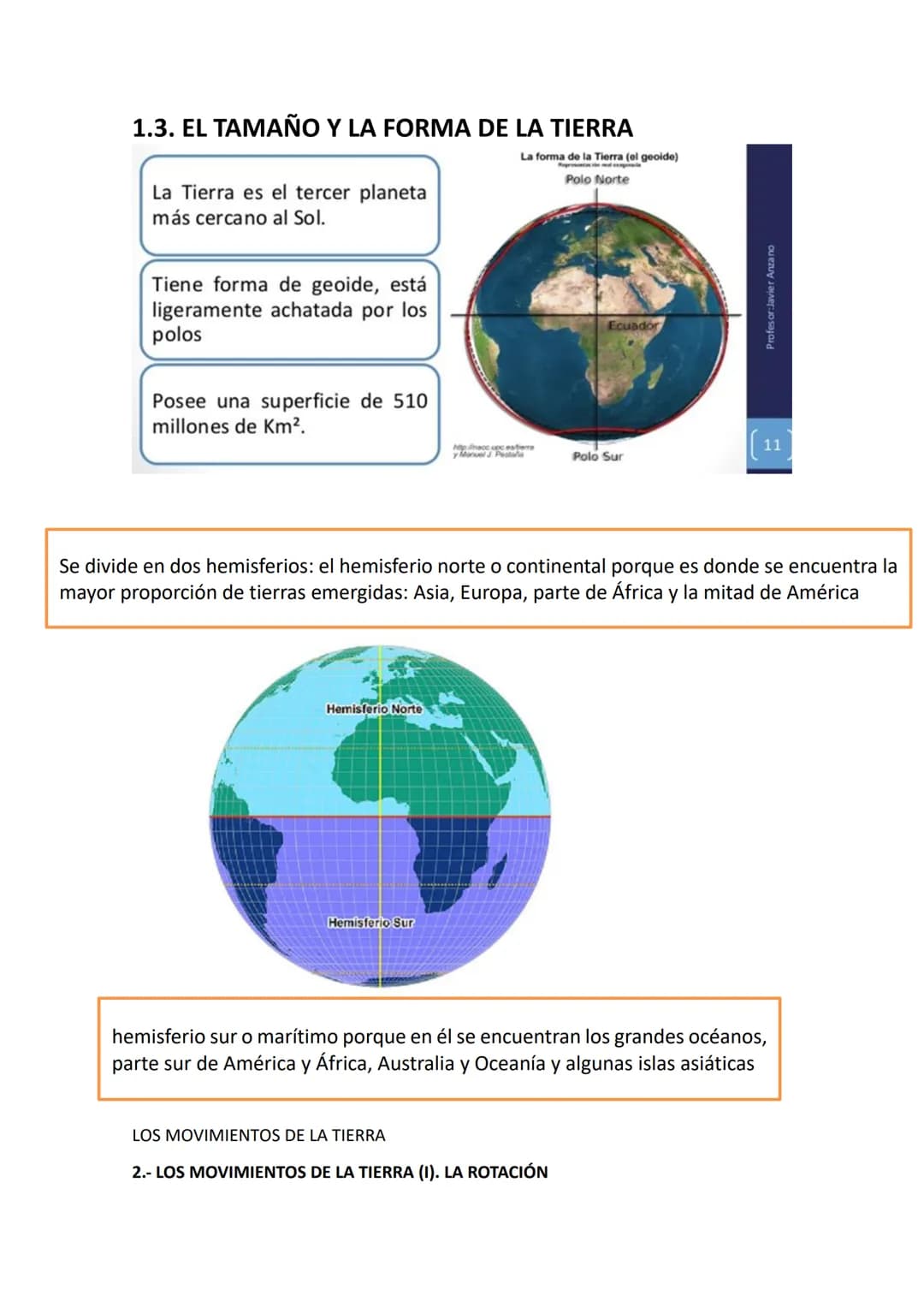 # UNIDAD DIDÁCTICA. EL PLANETA
# TIERRA
1.- EL UNIVERSO, EL SISTEMA SOLAR Y LA TIERRA.
1.1 LA TIERRA, UN PUNTO EN EL UNIVERSO.
El Big bang