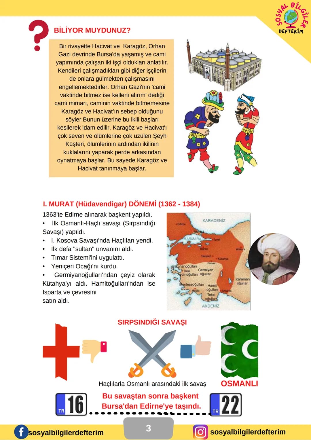 # 7.SINIF 2.ÜNİTE
SOSYAL BİLGİLER
DERS NOTU
SOSYAL BİLGİLER
DEFTERİM
BİLGİ ŞENTÜRK # SOSYAL
# BİLGİLER
# DEFTERİM
# BEYLİKTEN CİHAN DEV