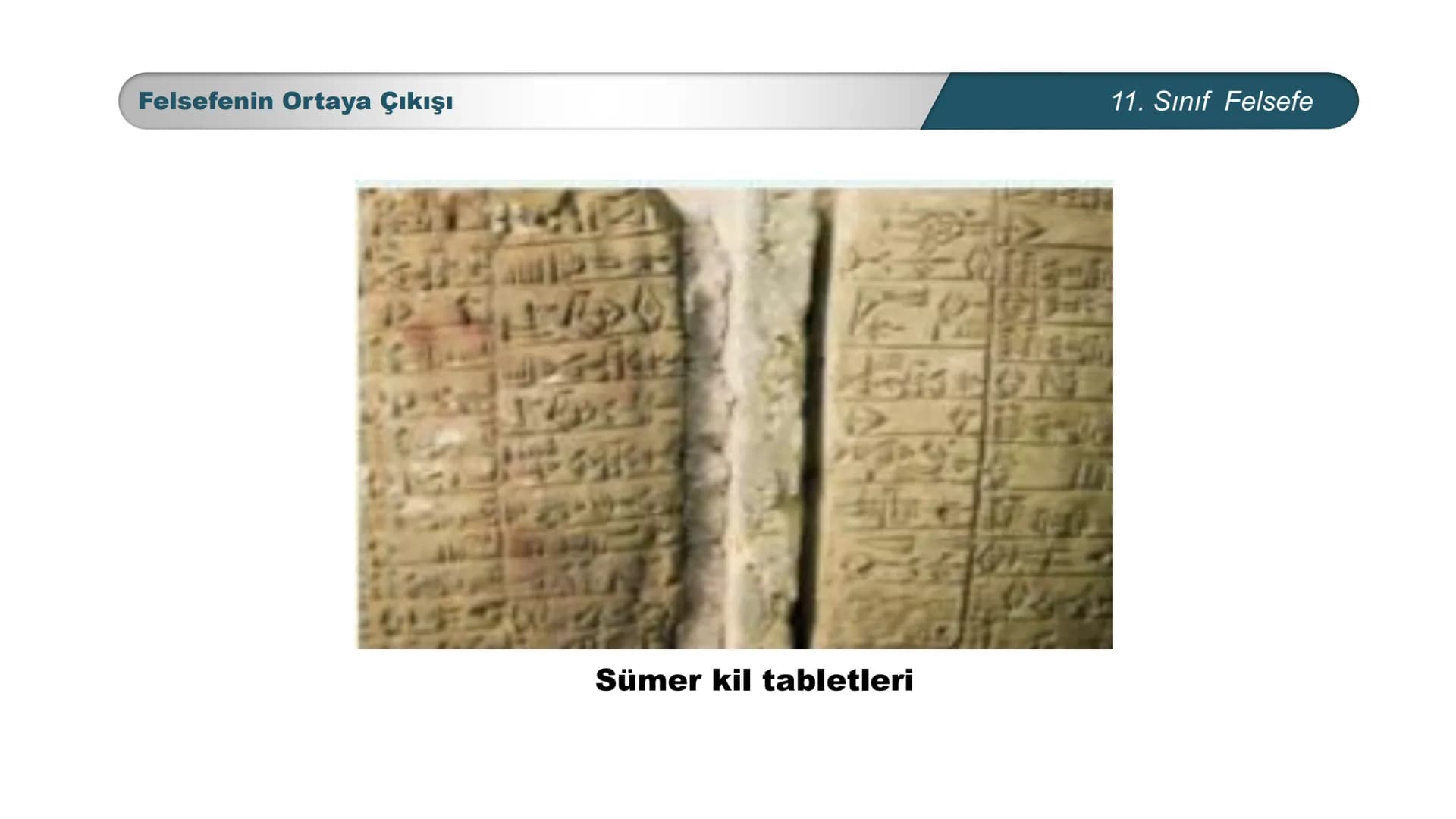 *
*
TIM
BAKANLIGI
DO
EĞİTİ
ETİ MİLLİ EĞ
CUMHURİYE
*
FELSEFE
11. SINIF
MÖ. 6. YÜZYIL – MS. 2. YÜZYIL FELSEFESİ
Felsefenin Ortaya Çıkışı Felse
