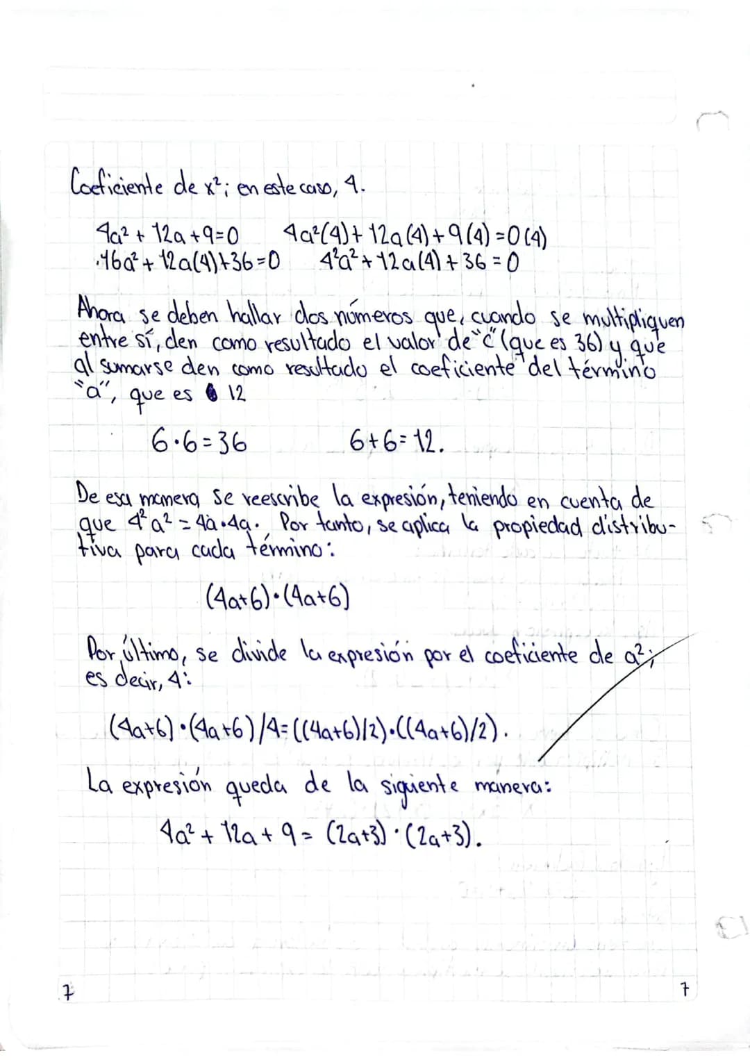 metodos.
de
# FACTORIZACIÓN
La factorización es un método a través del cual un
polinomio se expresca en forma de multiplicación de factores,