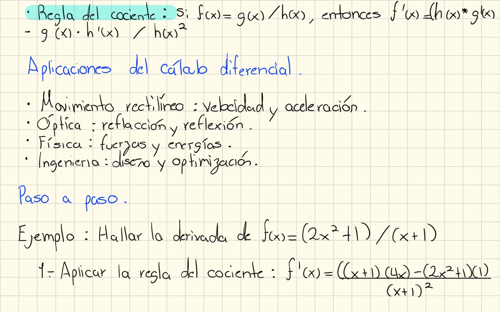 Introduccion al cálculo diferencial.
El cálculo diferencial es una rame de las matemáticas que
estudia la tasa de cambio de las funciones.