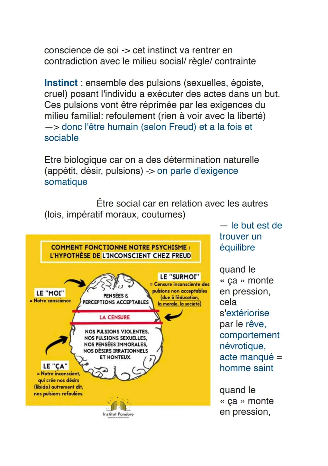 # L'Inconscience
## Philosophie
Définition:
L'inconscience désigne l'état où un individu n'est pas
conscient de ses pensées, de ses émotio