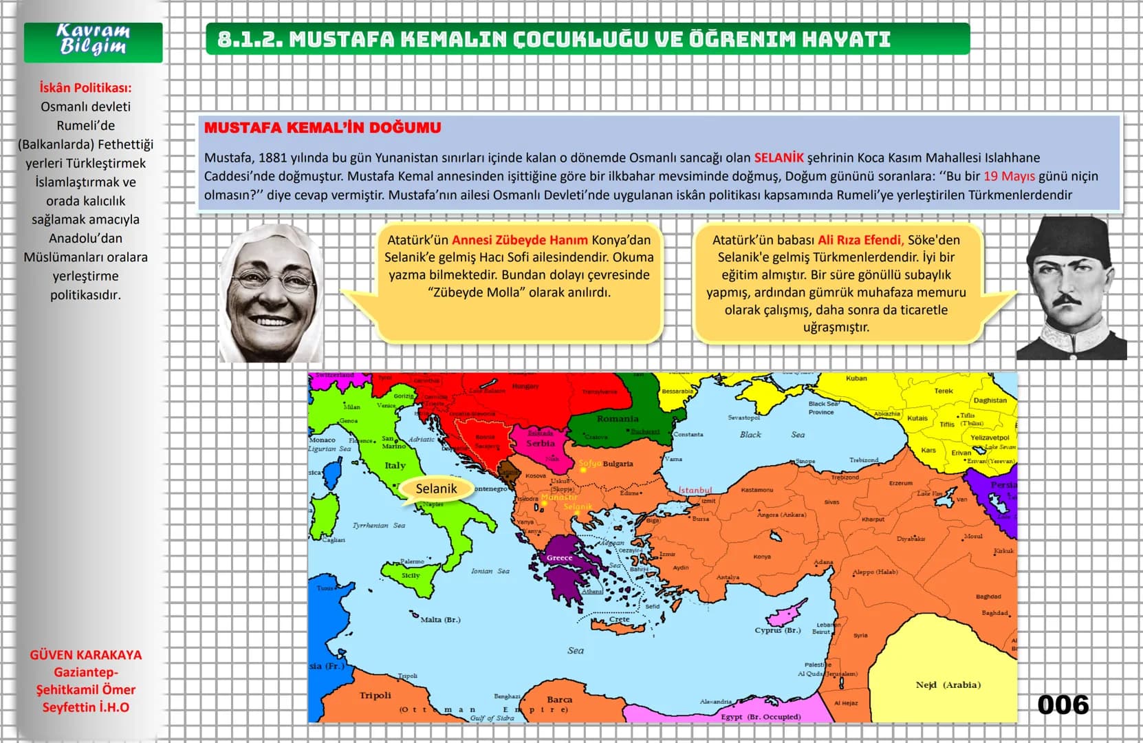8. SINIF
T.C. İNKILAP TARİHİ VE ATATÜRKÇÜLÜK
PRATIK DEFTERİM
ANLAMAYI KOLAYLAŞTIRIR VORUMU GÜÇLENDIRIR
Türk Evladı Ecdadım Tamdıkça Daha