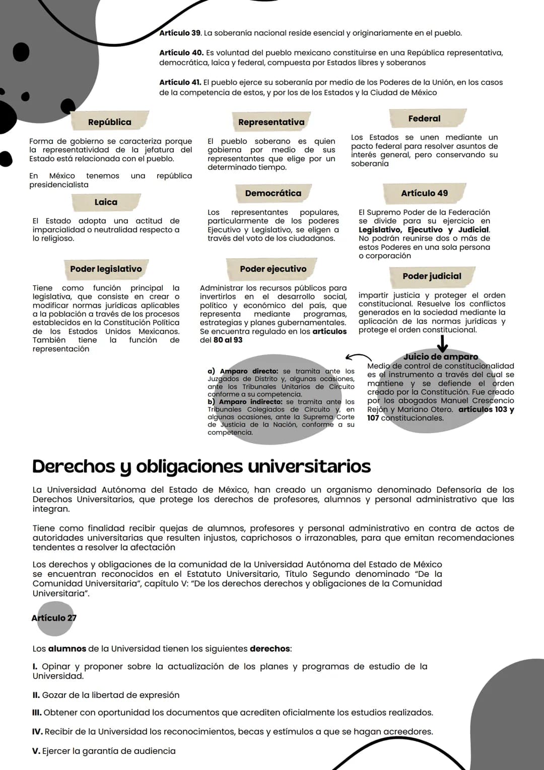 # Nociones de Derecho MIll
# Derecho constitucional
El derecho constitucional se encuentra en el derecho público del derecho objetivo, el