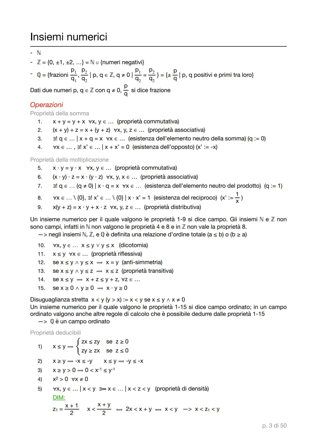 # Richiami e notazione (INSIEMI)
A = {3, 5, 9} D= {n∈N: nè dispari} = {2m+1:m∈N} E={a, b, c}} -> |E| = 2
* N = numeri naturali = {0, 1,