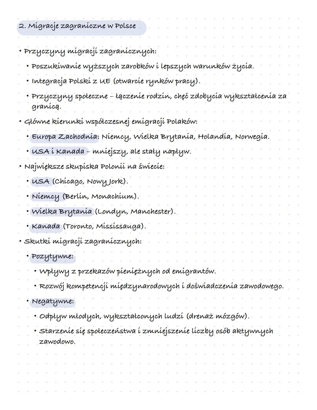 # Ludność i urbanizacja w Polsce
1. Liczba ludności Polski i jej zmiany
1. Zmiany liczby ludności Polski
• Analiza wykresu:
• Liczba lud